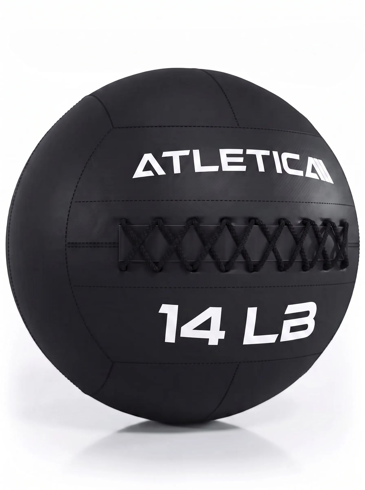 Made of Durable Synthetic Leather | For Throwing Exercises and to Strengthen the Core and Deep Musculature | 15 lb | Ø 14"