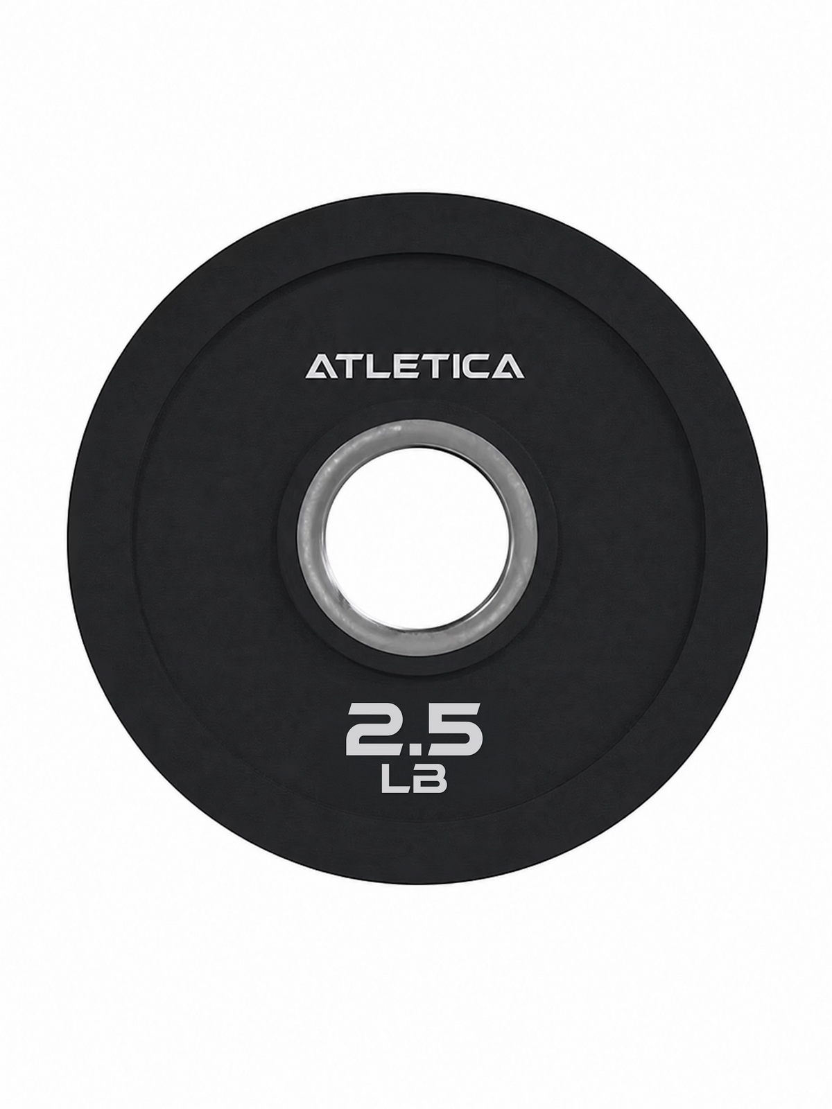 3H Gripper Plates Pair 2.5 lb with stainless steel ring – for barbell training in strength sports and gym