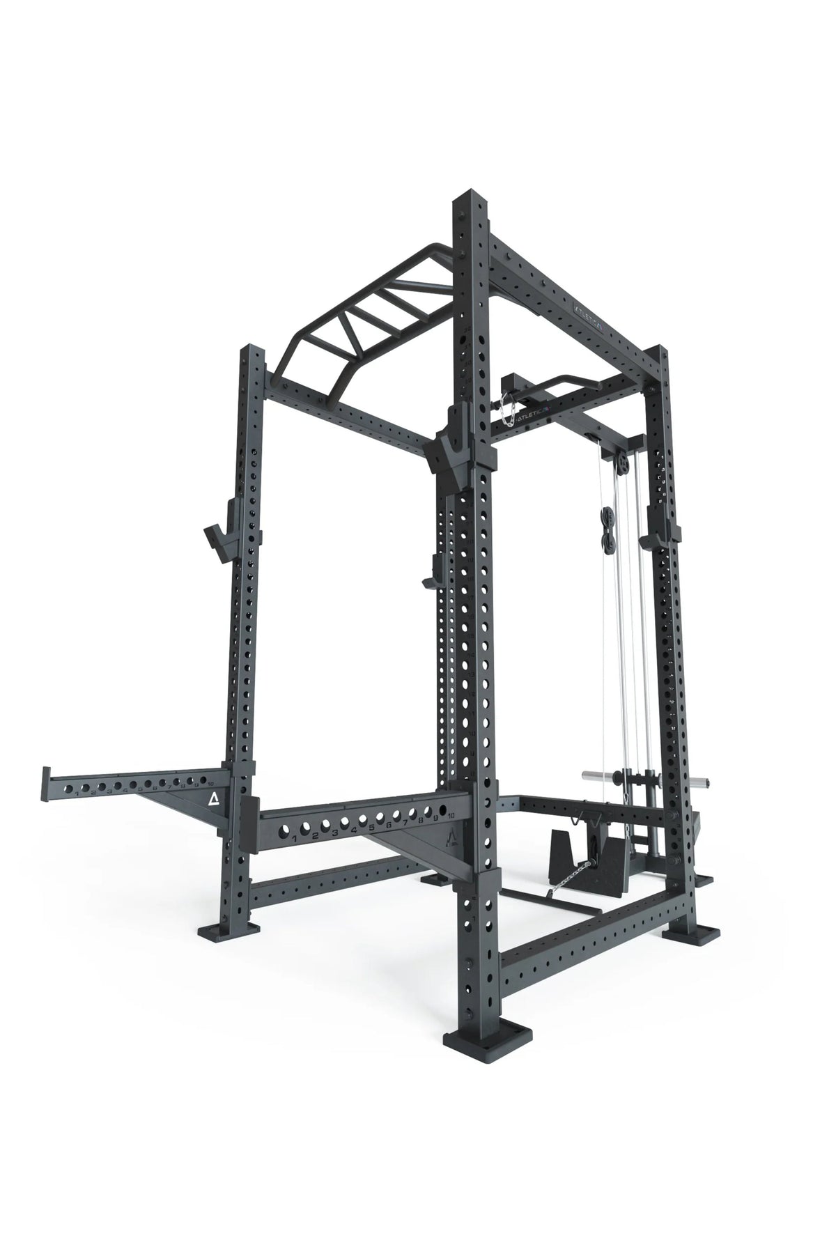 R8 Blade Power Rack with Pin-and-Pipe Safeties for safe Solo Training