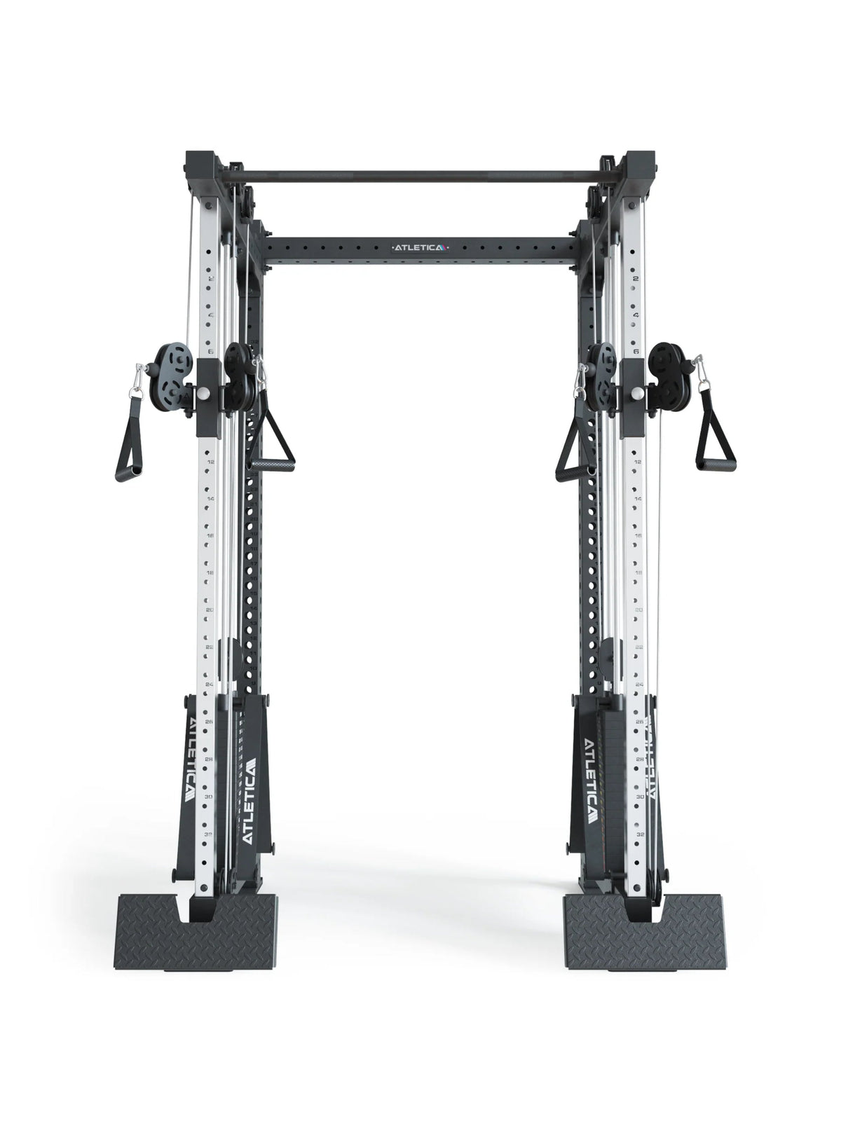 R8 Nitro Cable Rack - functional trainer with two adjustable cables, metal frame