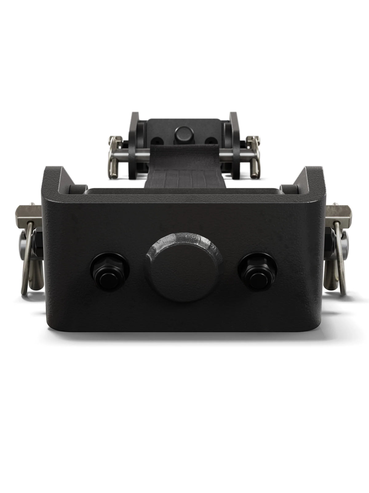 Atletica R7 Safety Straps – detail view of the sturdy metal mounting bracket
