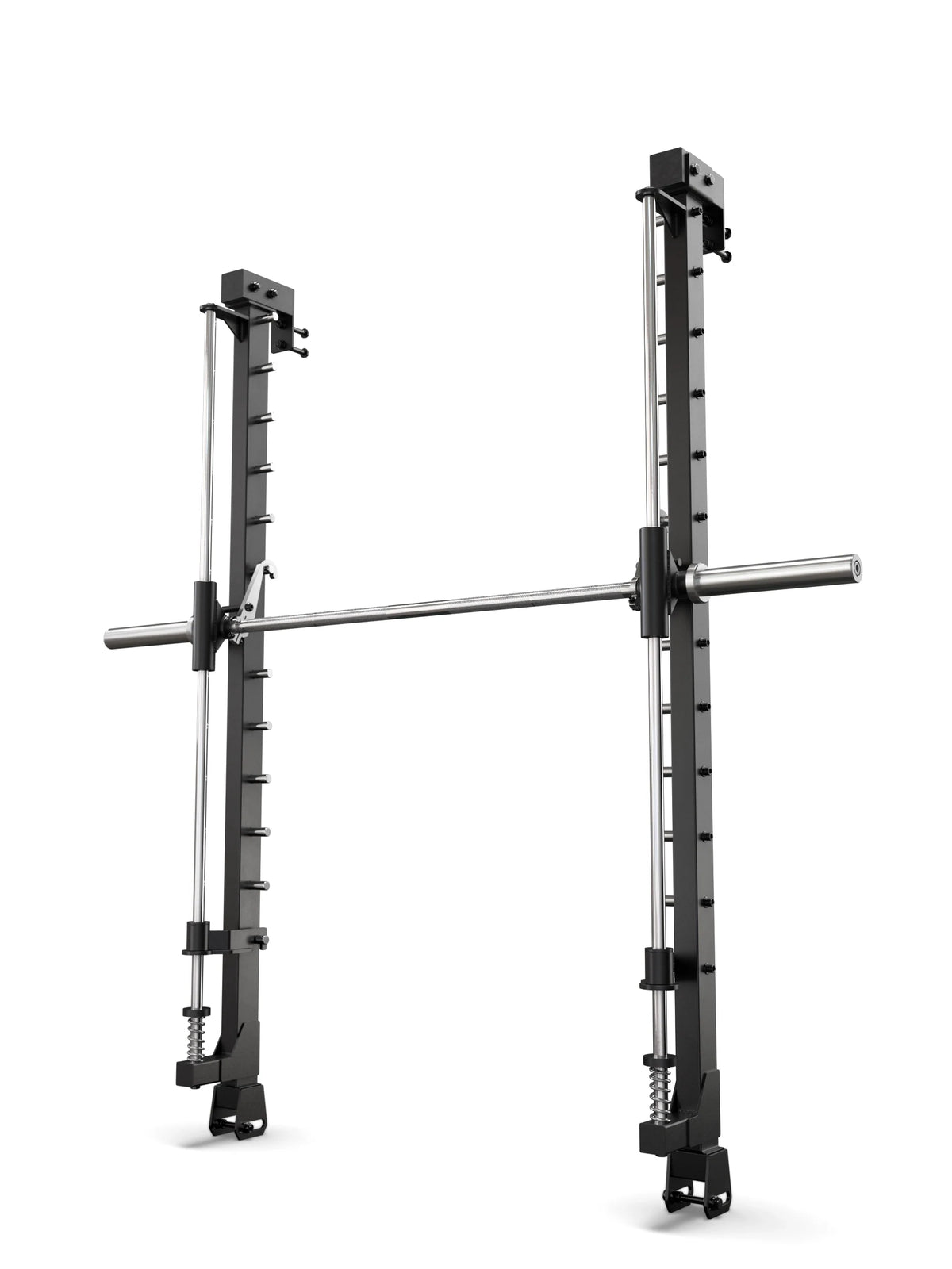 Atletica R7 Smith machine attachment 79 inch, standalone angled view