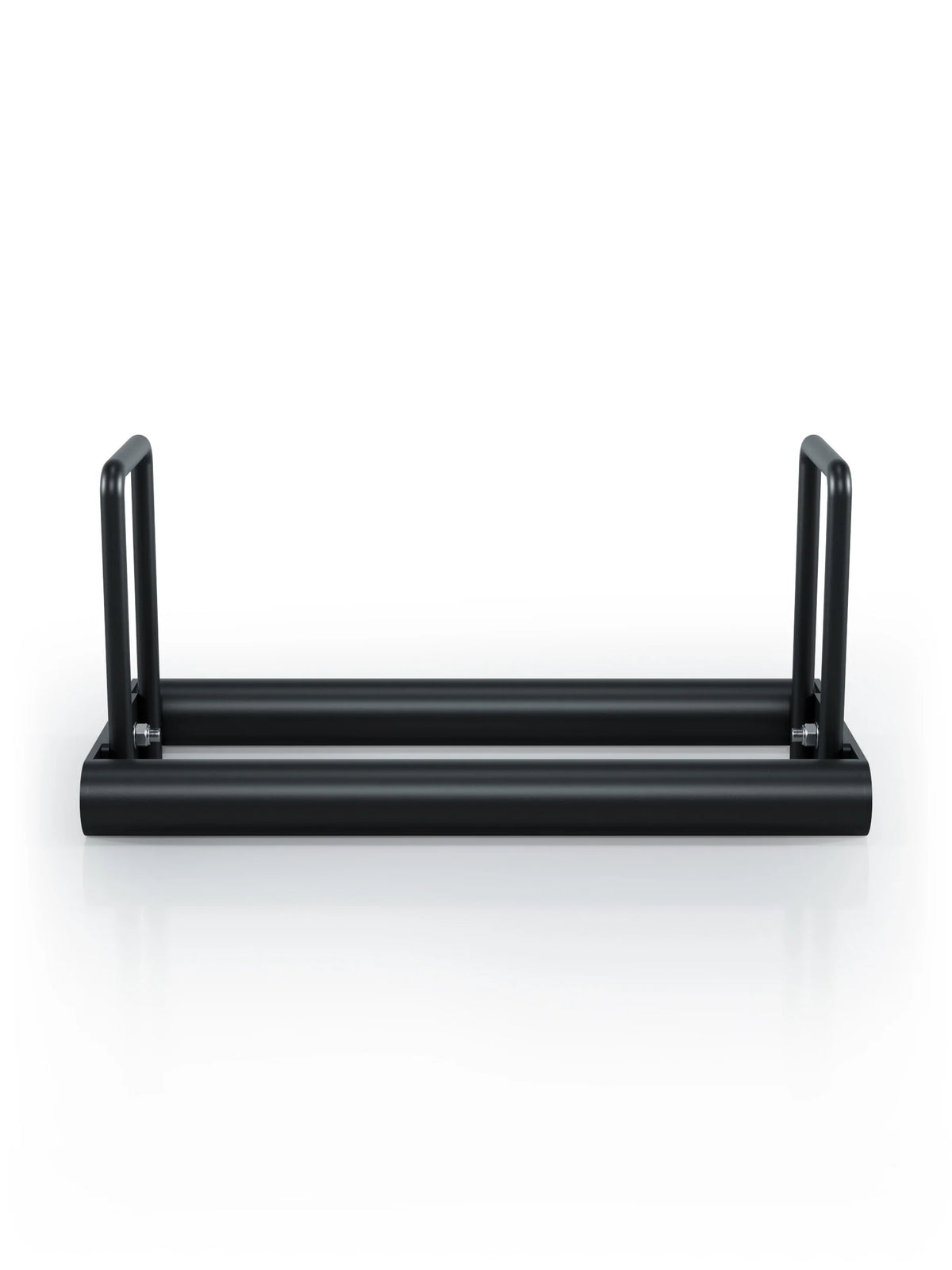 Bumper Plates Floor Storage - storage rack with two vertical holders, in commercial-grade quality