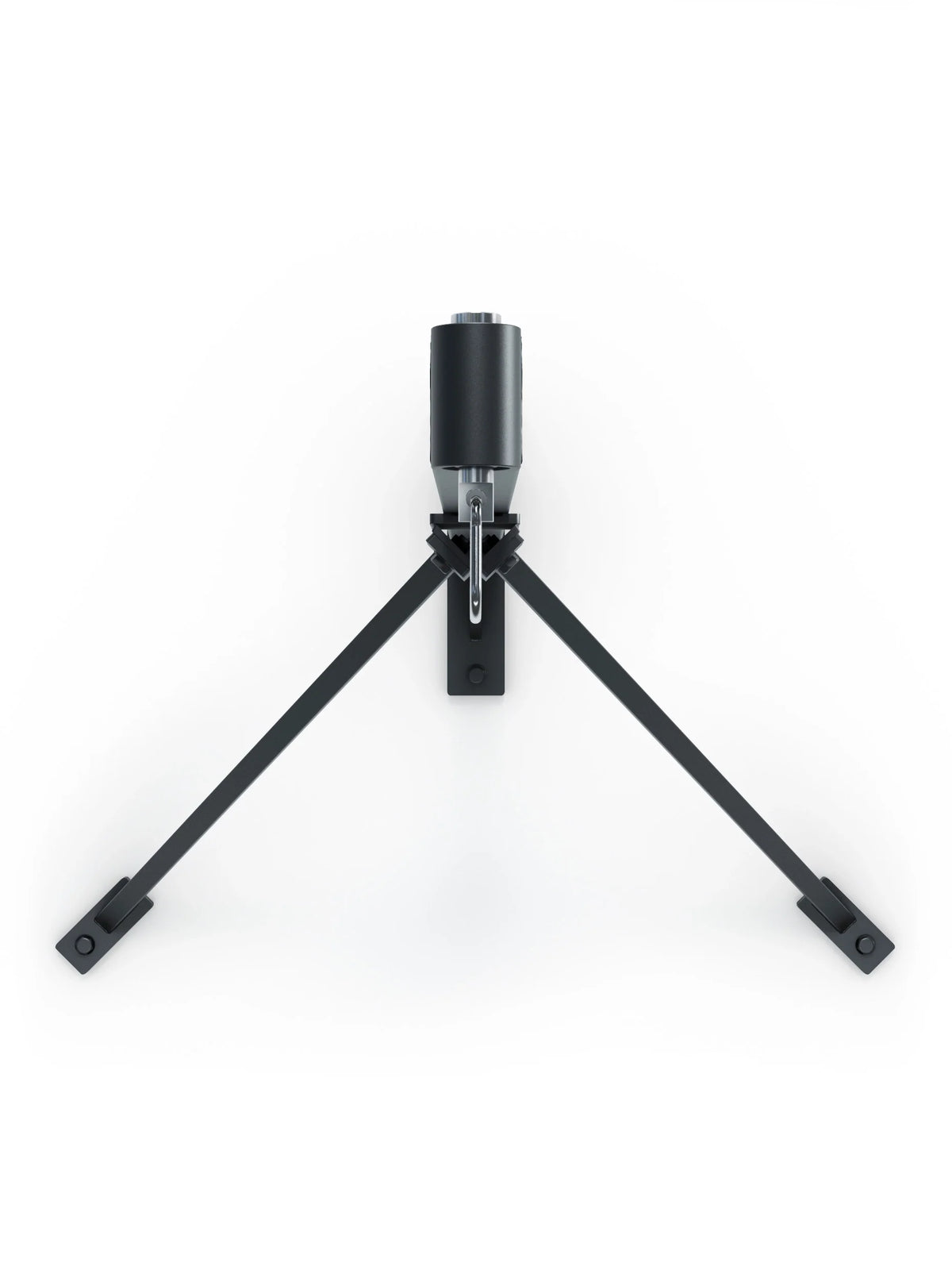 Wall Mount for punching bag with three mounting arms, hook and cylindrical attachment