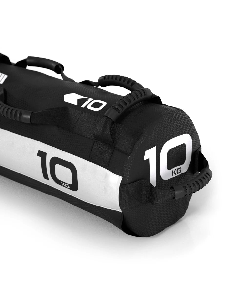 Sandbag 20 lb with several grip positions for versatile exercises