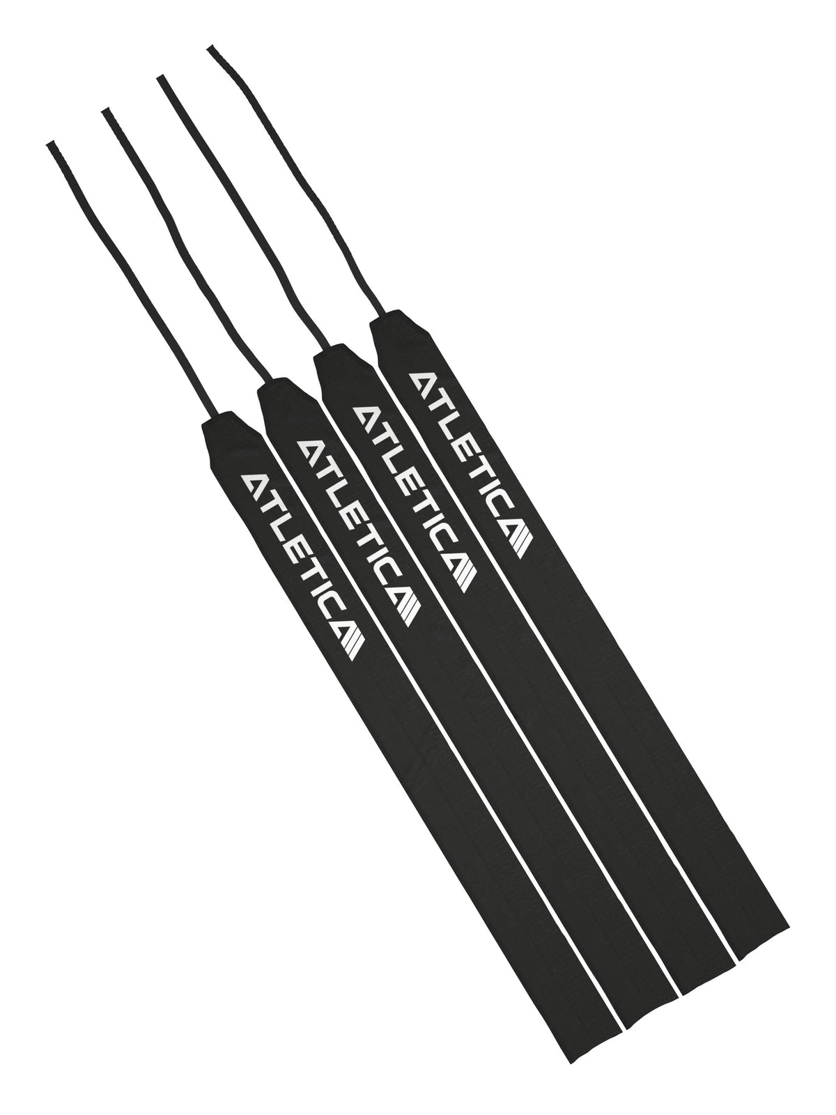 Wrist Wraps Stabilization Set with long black support wraps