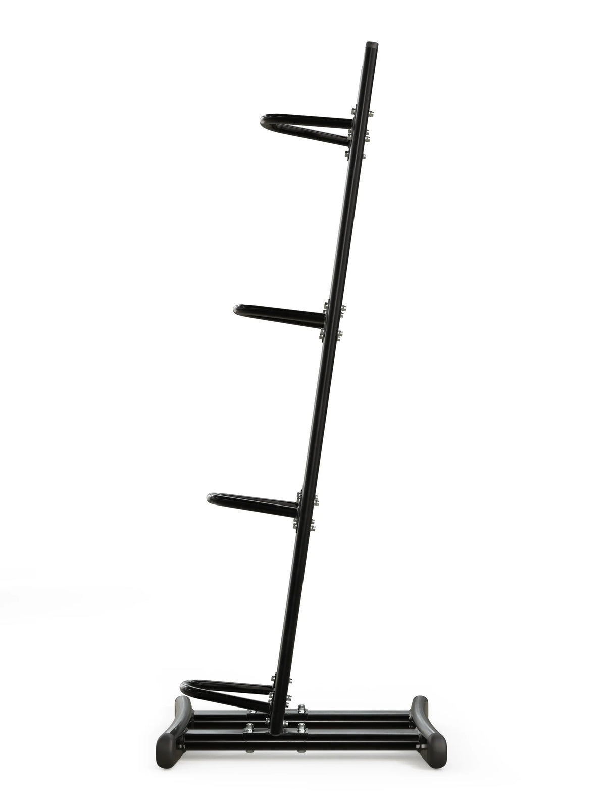 ATLETICA WallBall Stand – side view | sturdy steel construction for 4 wall balls