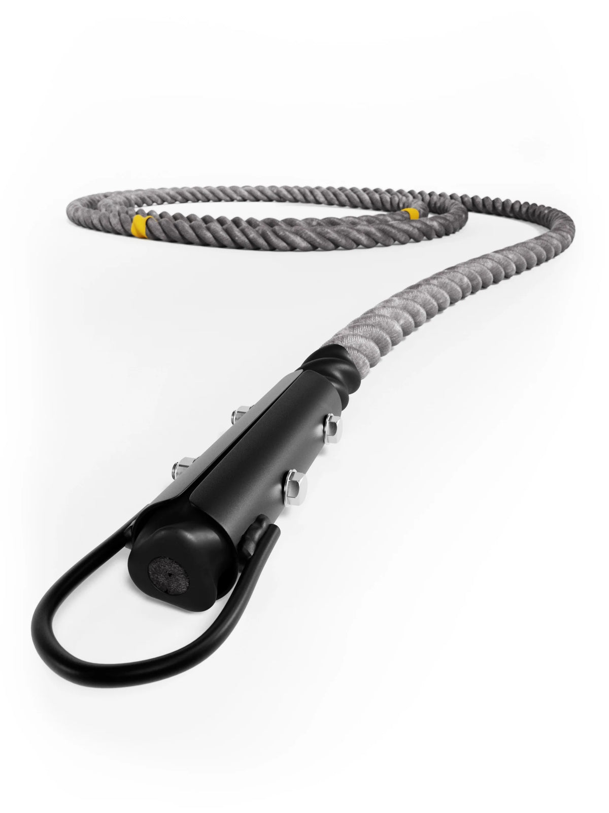 HRX Power Rope Battle Rope by Atletica with metal eyelet and sturdy rope fastening