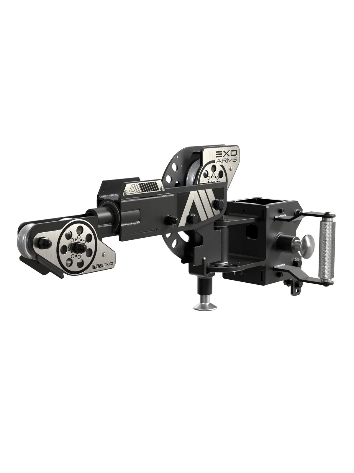 ATLETICA EXO Arms Pair – Cable pulley extension for Power Racks, 49 angle positions, 360° cable output