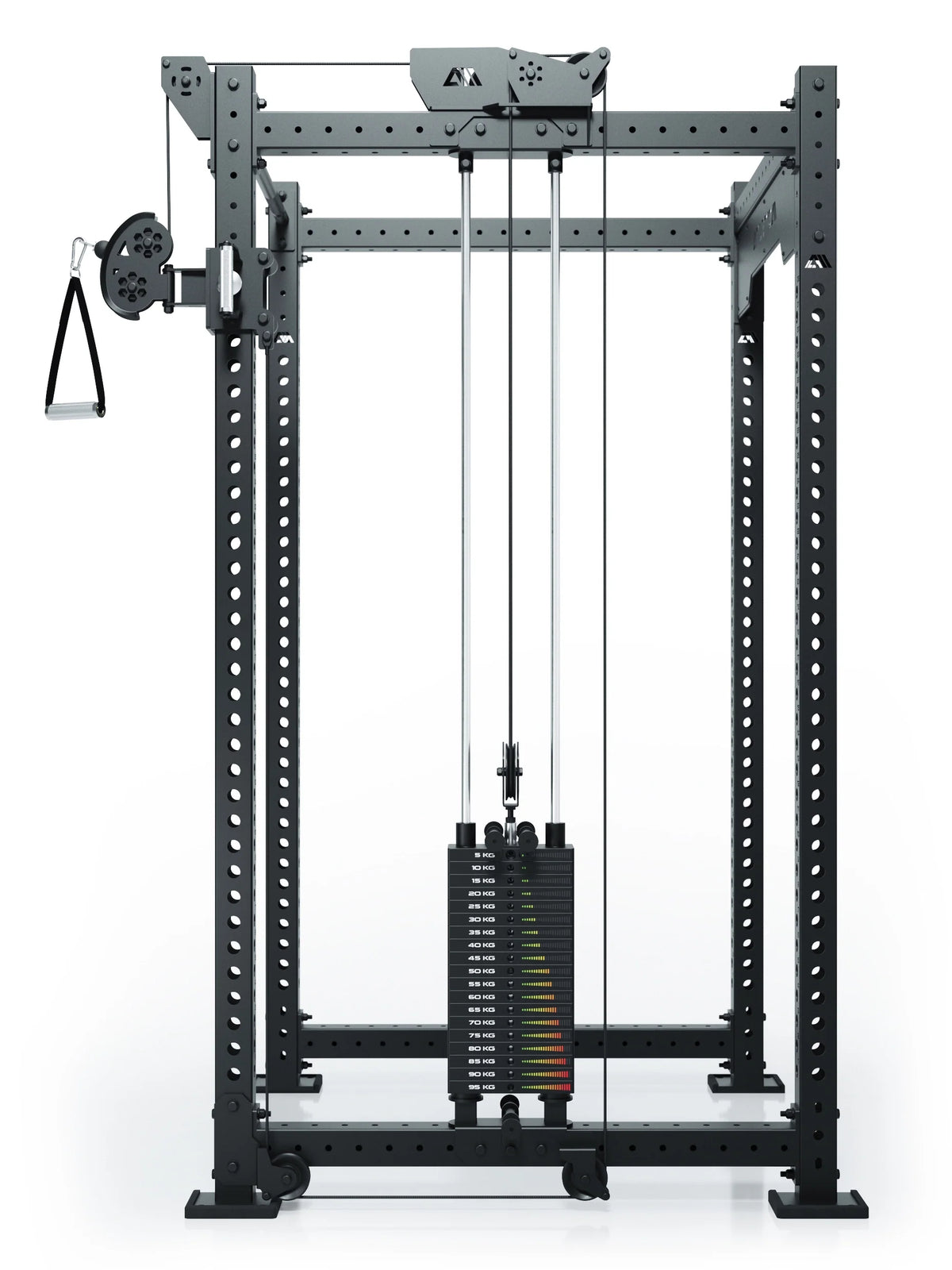 R8 Bradley Right - cable pulley attachment 43-inch Crossbar, for isolation exercises on the cable pulley