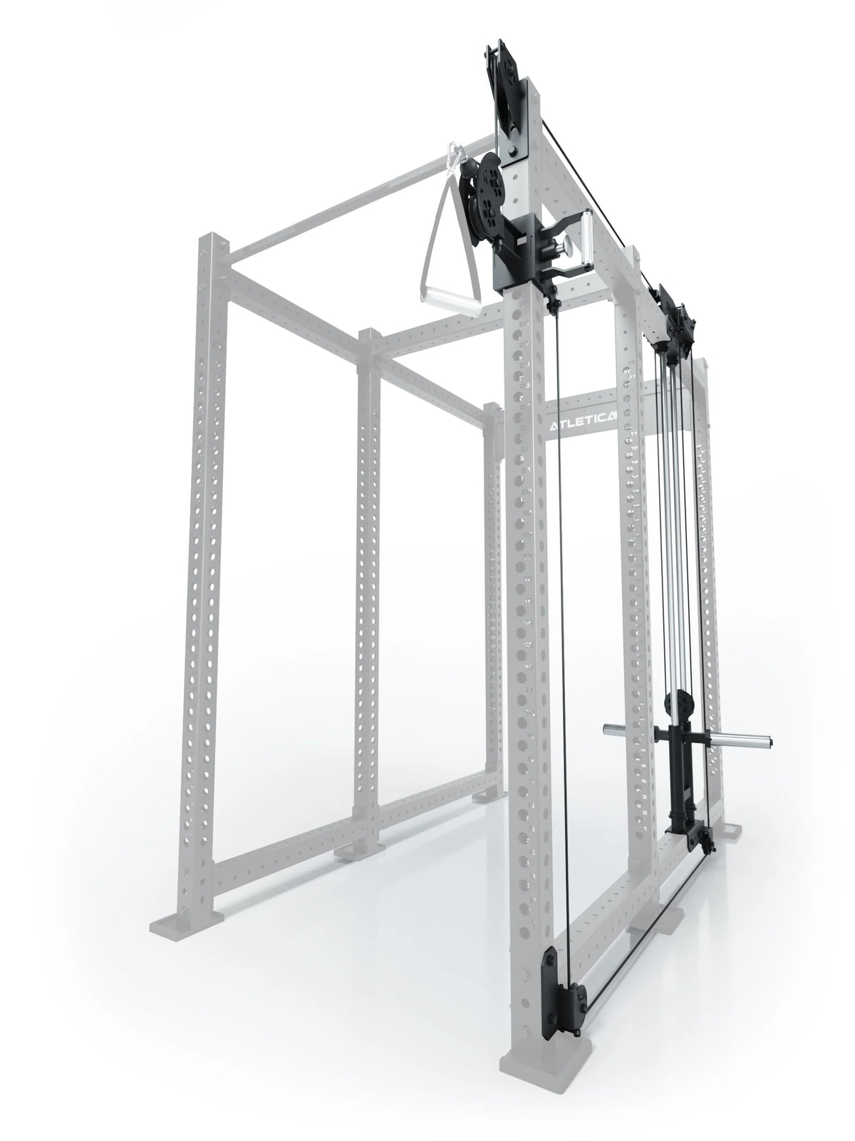 Atletica R8 Bradley plate loaded cable attachment, right, 30.5-inch crossbar, position 5