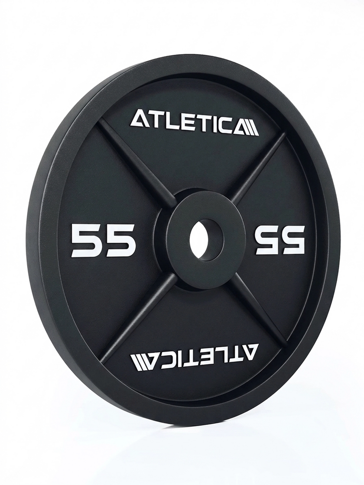 Iron Plates - Weight Plate 55 lb Made of Cast Iron, for Strength Training
