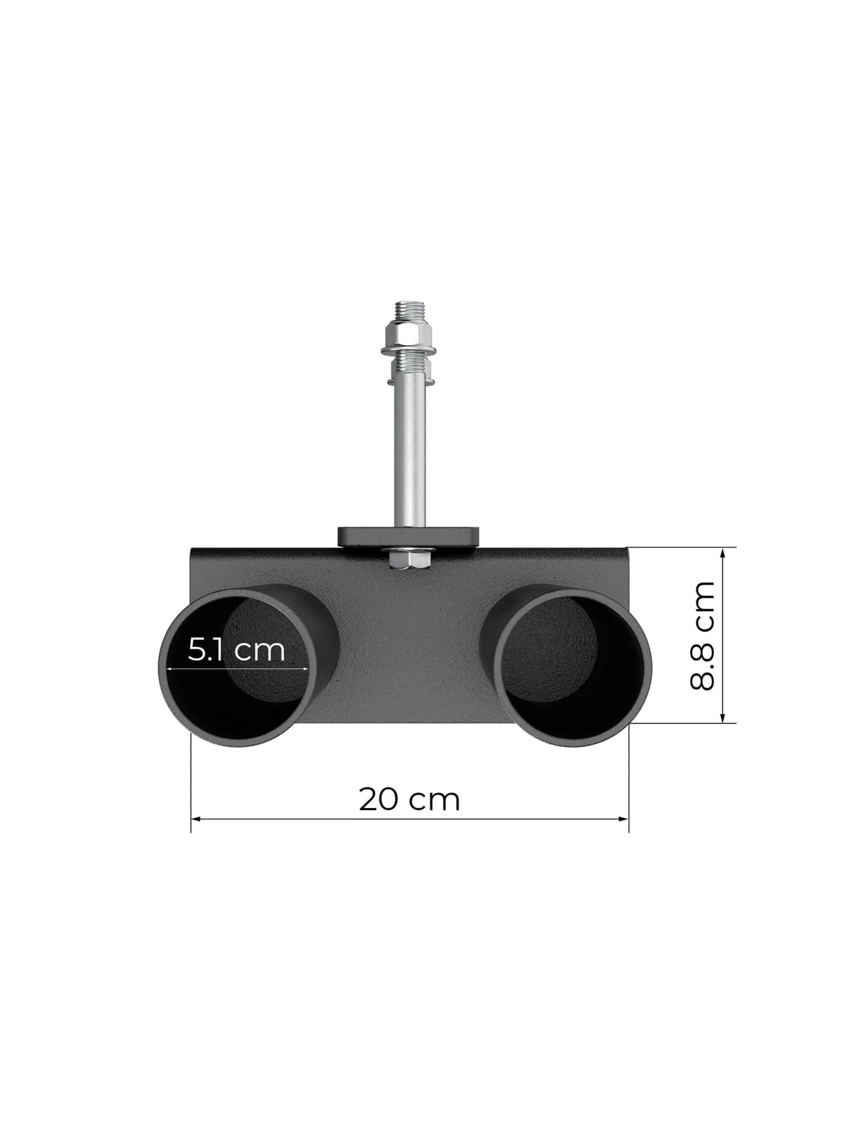 R8 Double Bar Holder Rack Accessory for R8 Series