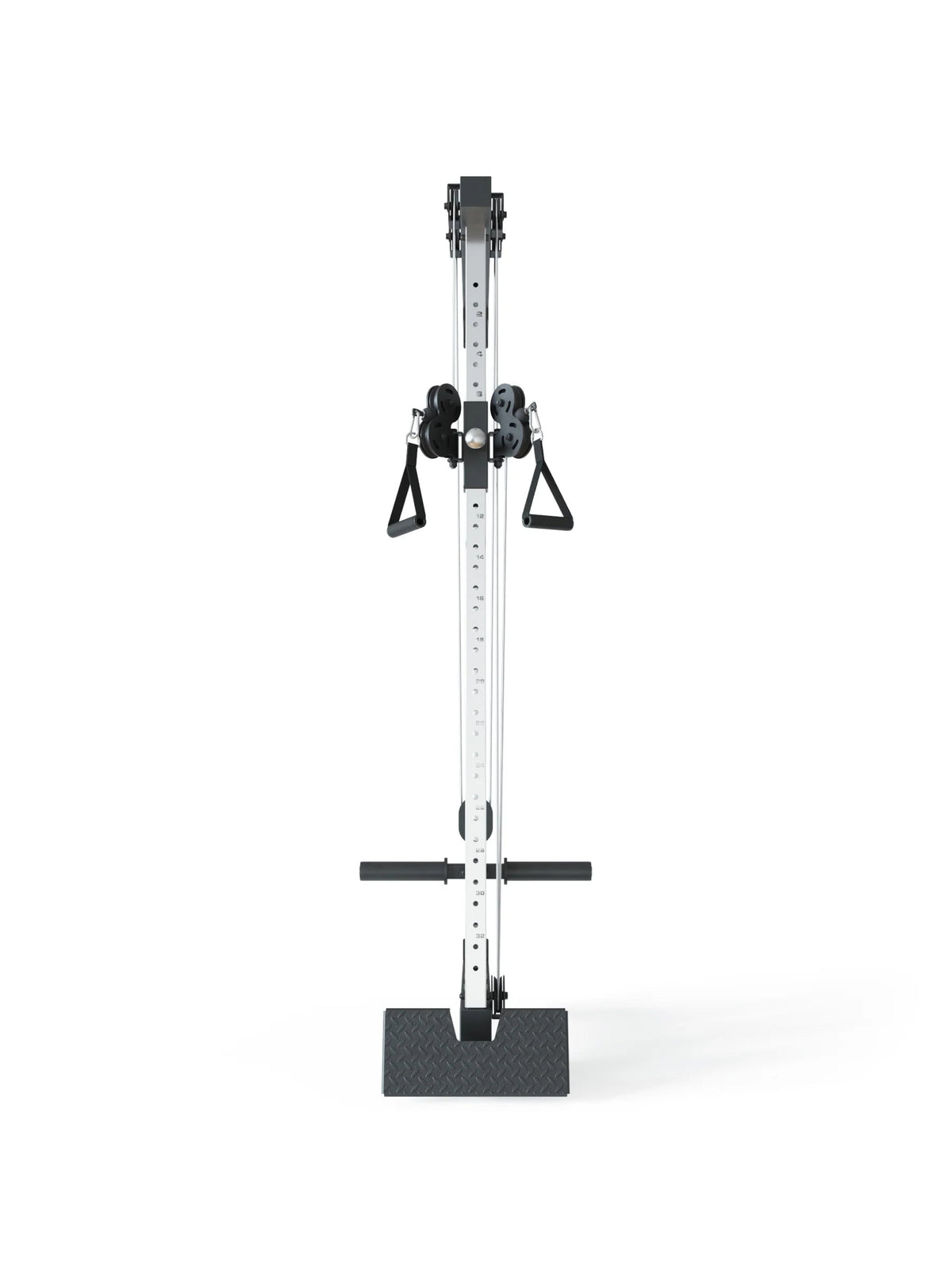 R8 Pro Pulley Cable Pulley Plate Loaded– mountable on the R8 Power Rack – for Lat Pulldown, rowing and functional training