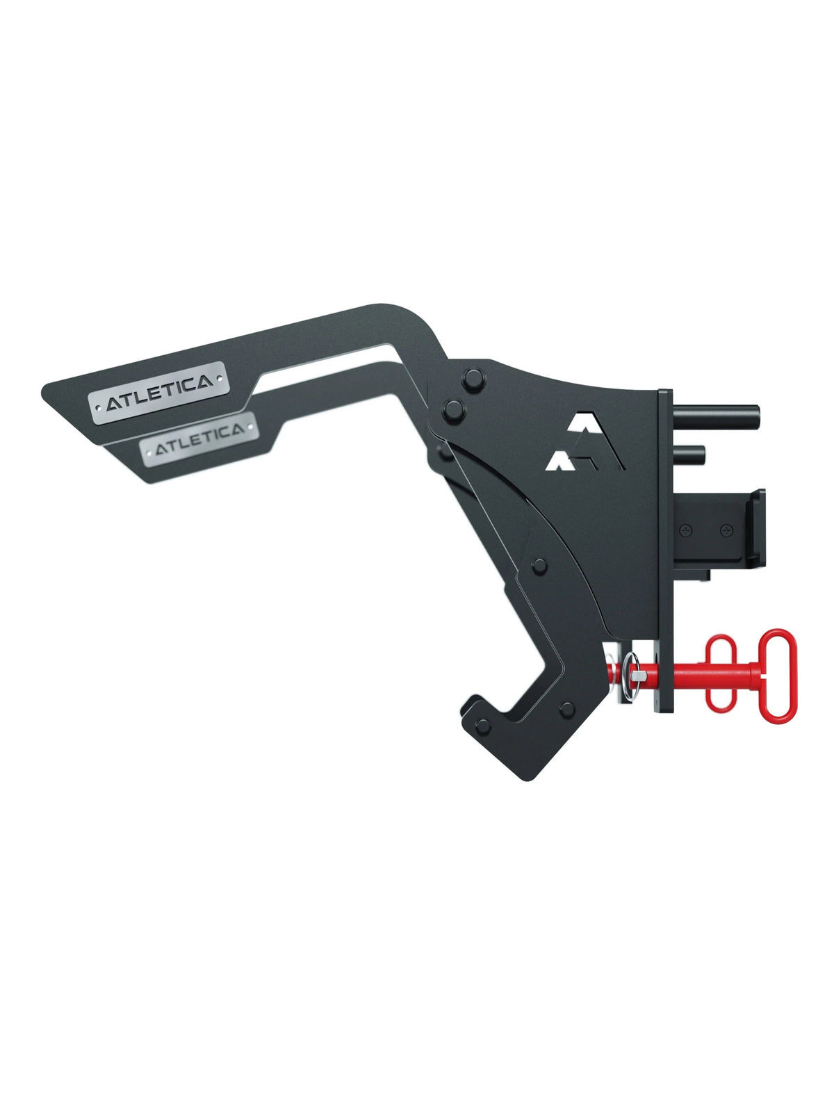 R8 Monolifts single Lifting Arm with red Safety Pin and Rack Mount