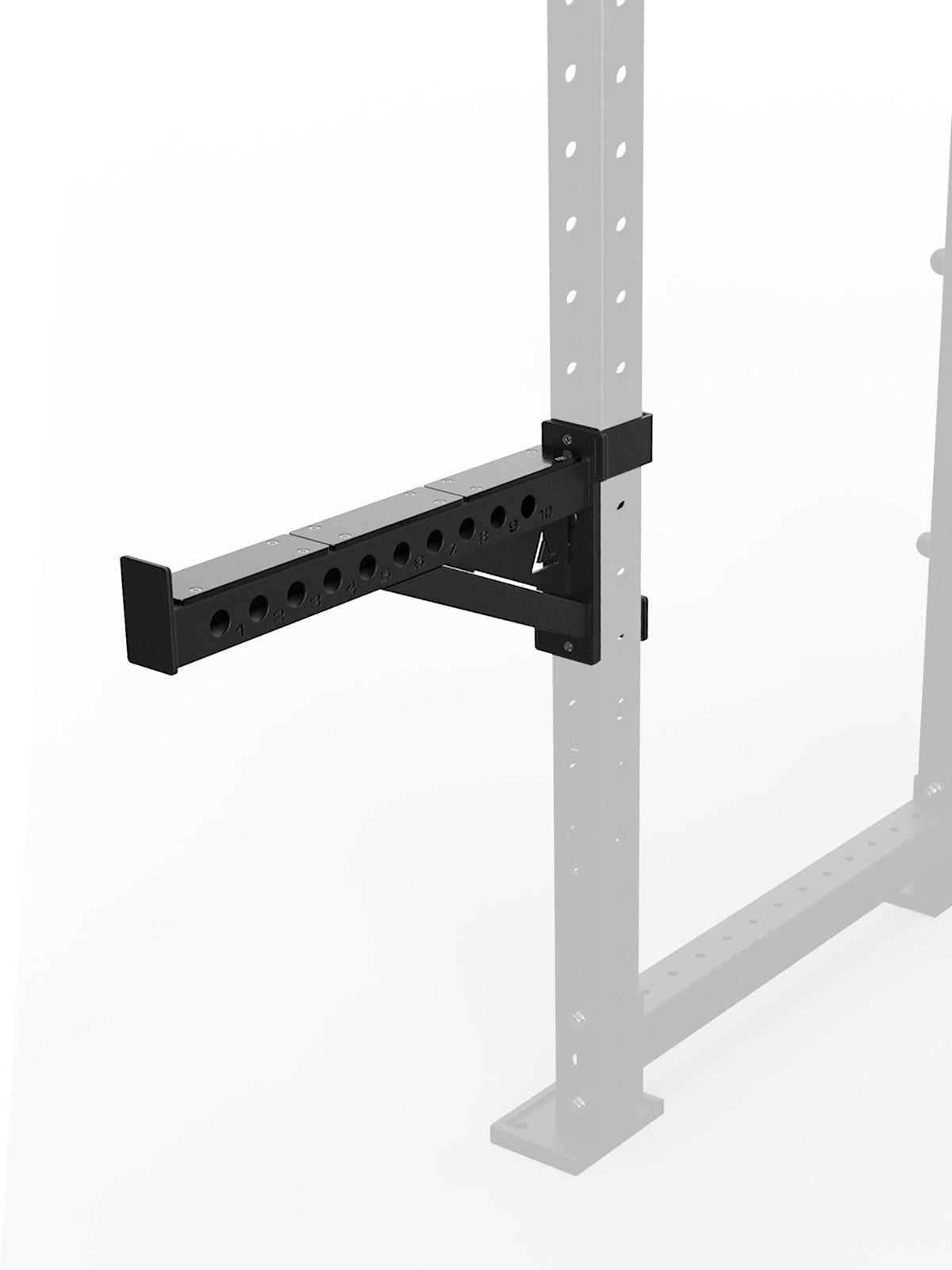 R8 Spotter Arms – safety supports for bench press and squats on the R8 Power Rack