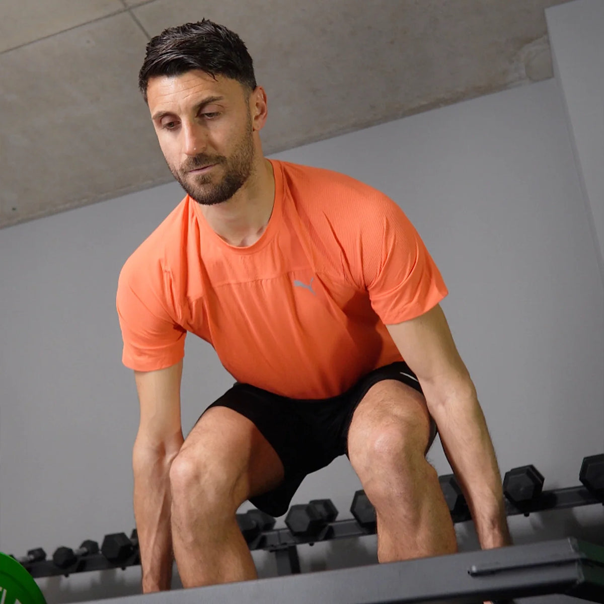 Atletica Athleten: Vincenzo Grifo beim Kreuzheben