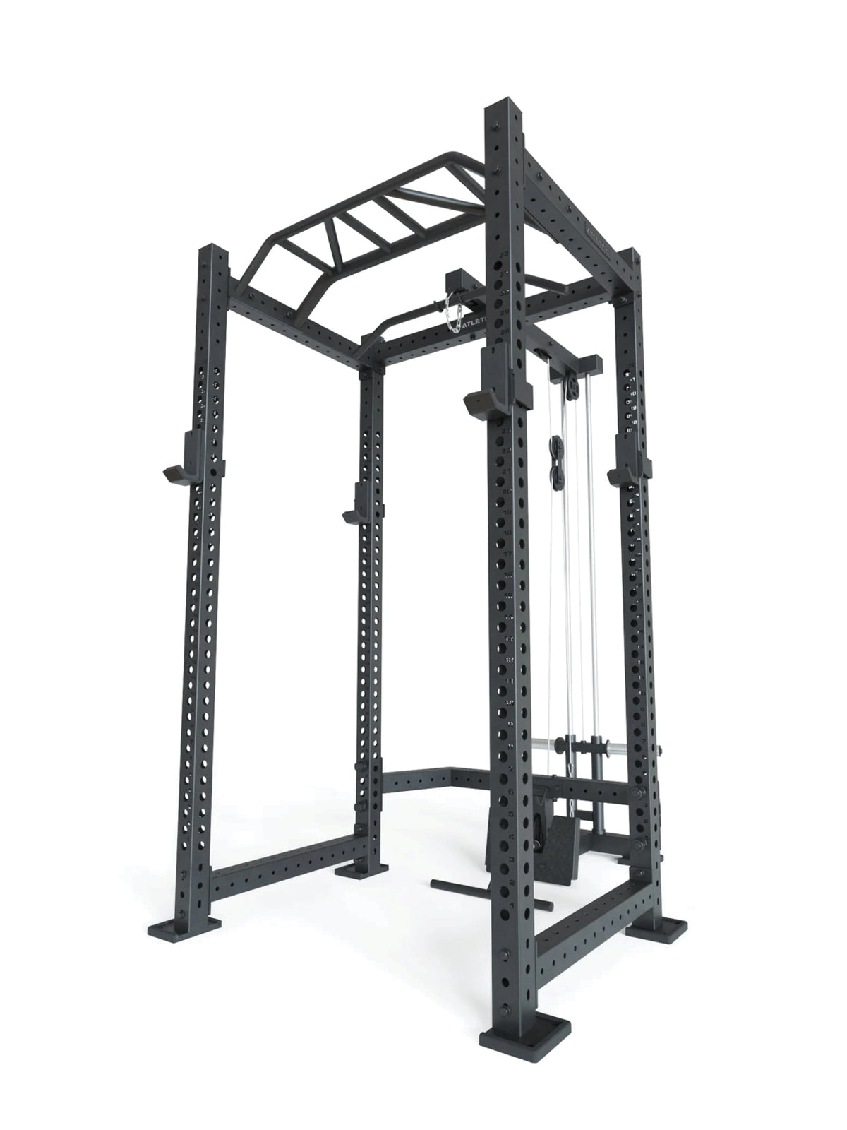 R8 Hawk Set - Power Rack with pull-up bar, cable pulley, weight plate holder