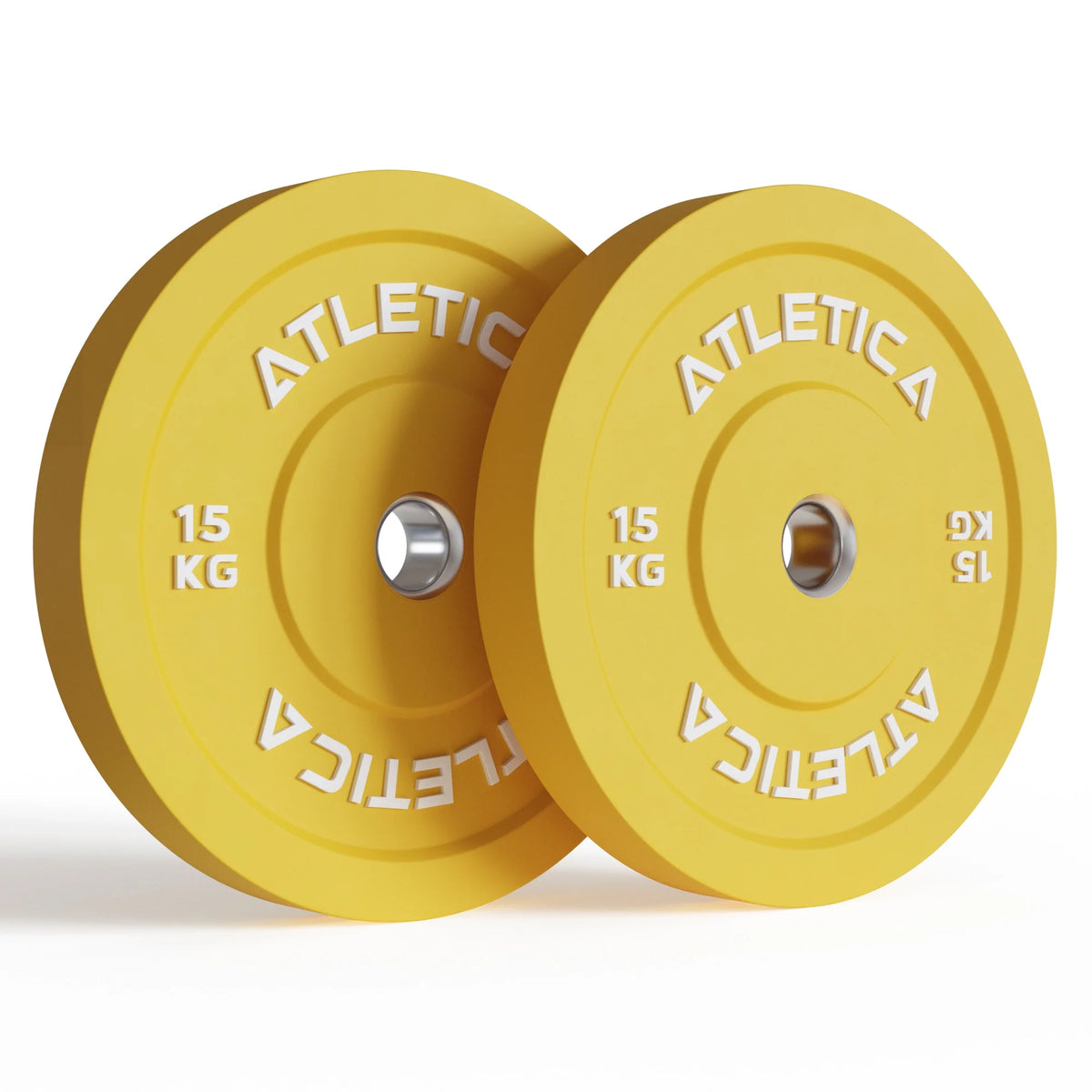 Gamma Spectrum Set - Two Yellow Color Bumper Plates, 35 lb