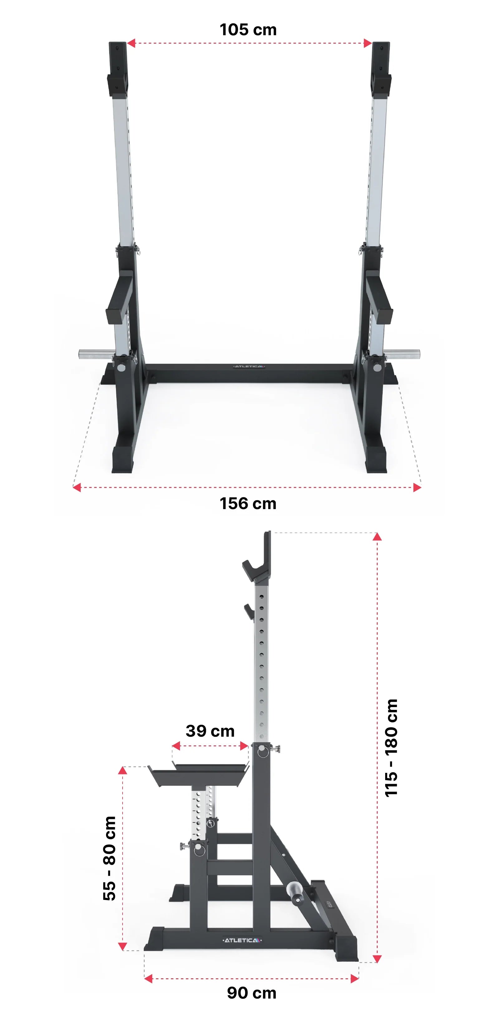 Dome Rack: Dimensionen