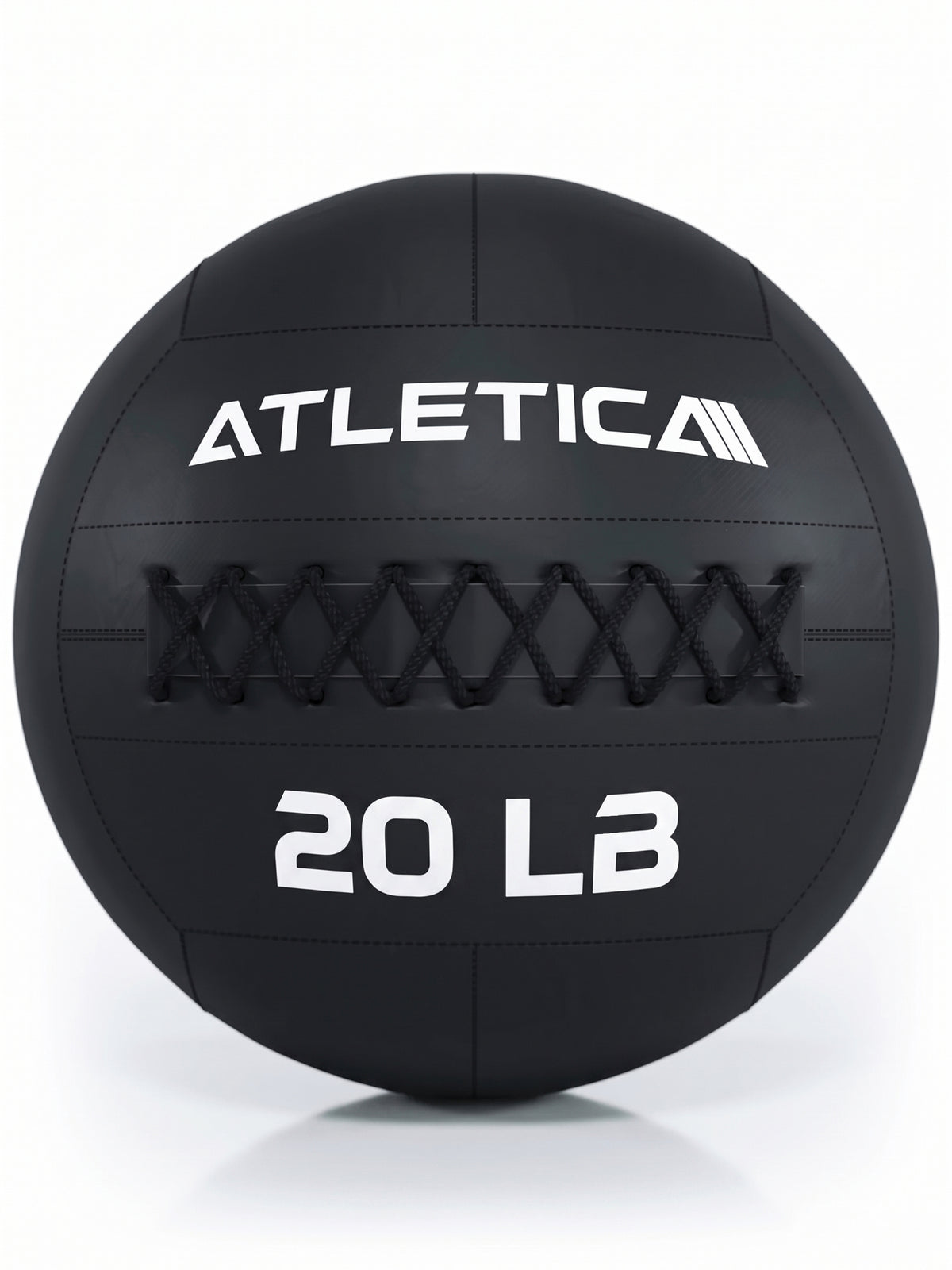 HRX RACE SET - black medicine ball, 20 lb for functional training