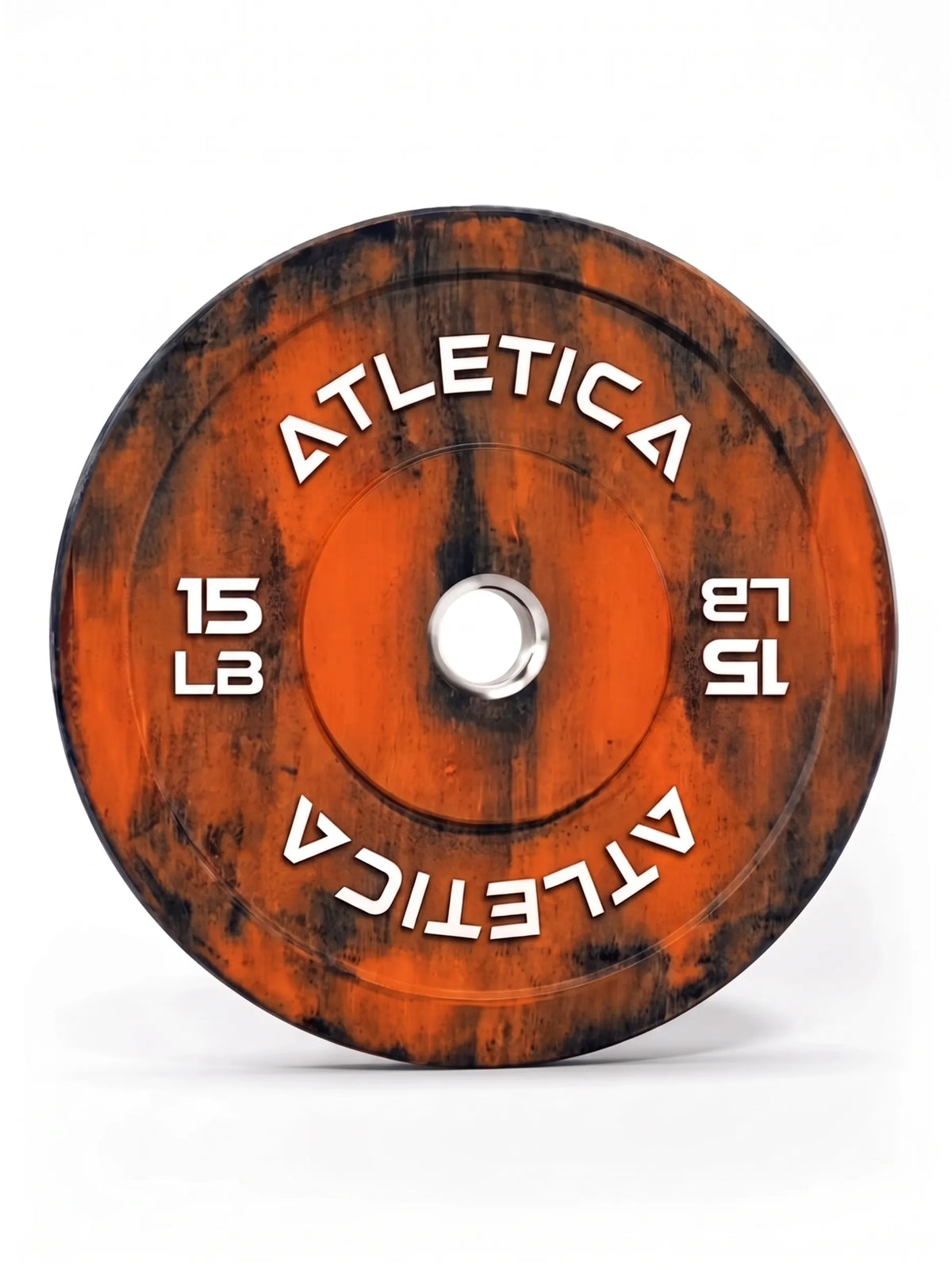 Fusion Bumper Plates - black weight plate, 10 lb, for weightlifting and functional training