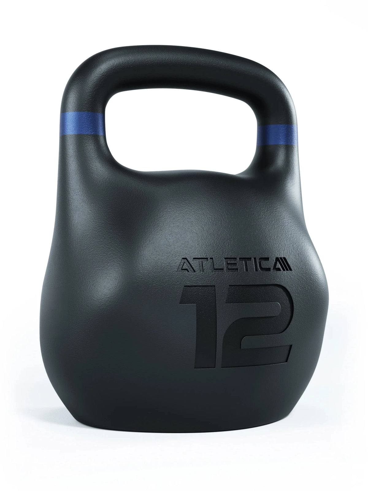 HRX Octagon Kettlebell - kettlebell, blue stripe on the handle, 26 lb, for functional training