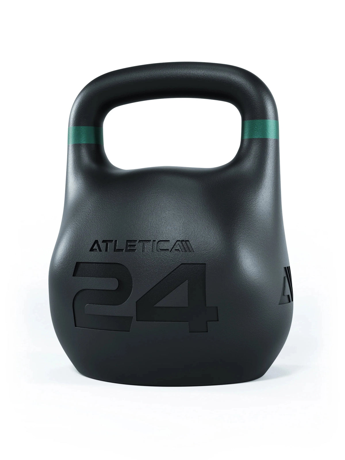 HRX RACE SET - black kettlebell with green stripe, 53 lb , for functional training