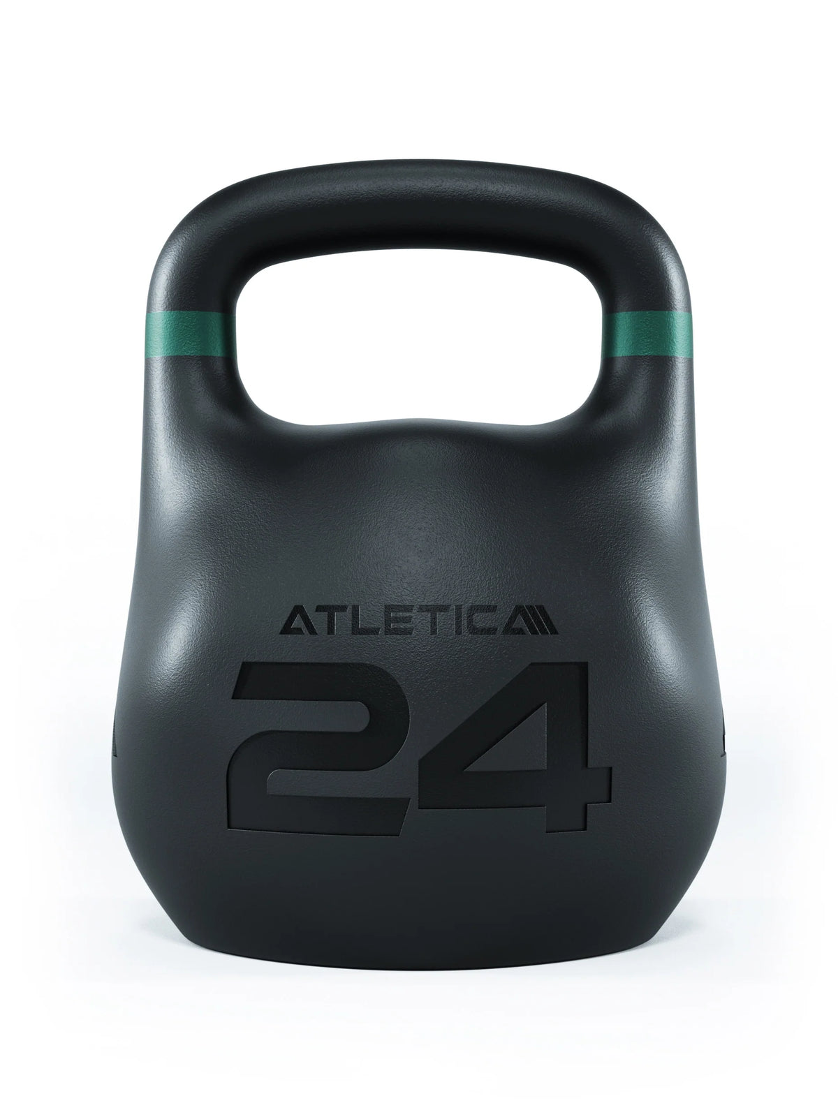 HRX RACE SET - black kettlebell with green stripe, 53 lb , for functional training