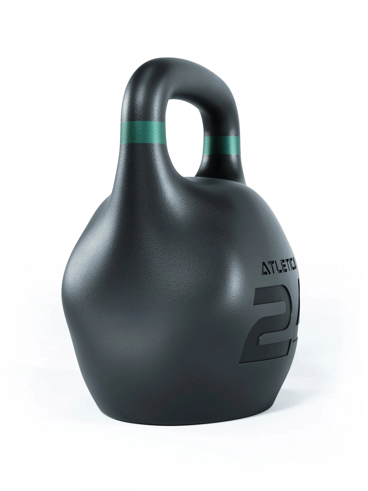 HRX Octagon Kettlebell - kettlebell with green stripe, 53 lb, ideal for Functional Training