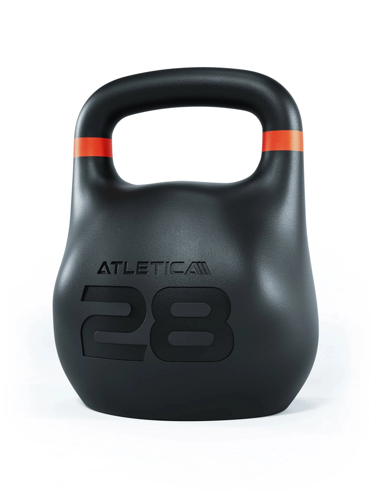 HRX Octagon Kettlebell - Kettlebell with red Stripe, 62 lb, for Functional Training