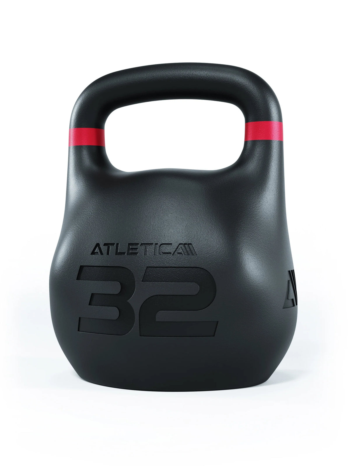 HRX RACE SET - Black kettlebell with red stripe, weight 70 lb