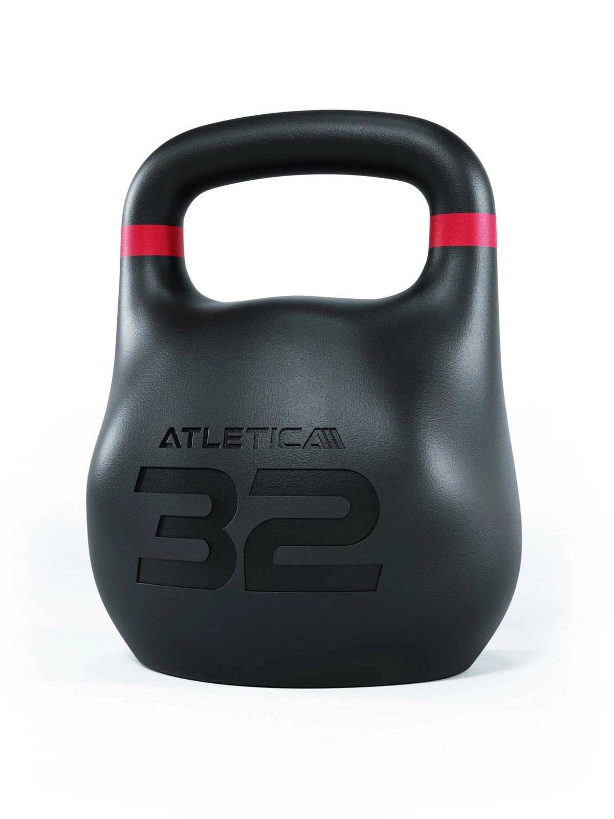 HRX RACE SET - Black kettlebell with red stripe, weight 70 lb
