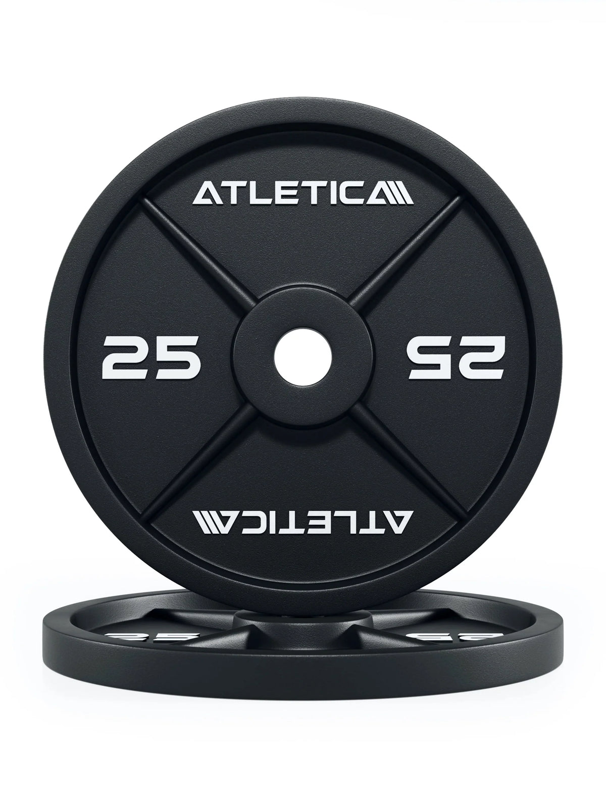 Armored Tusker Set with weight plate shelf and 580 lb Classic Iron Plates - Black 55 lb Cast Iron weight plates, upright and lying