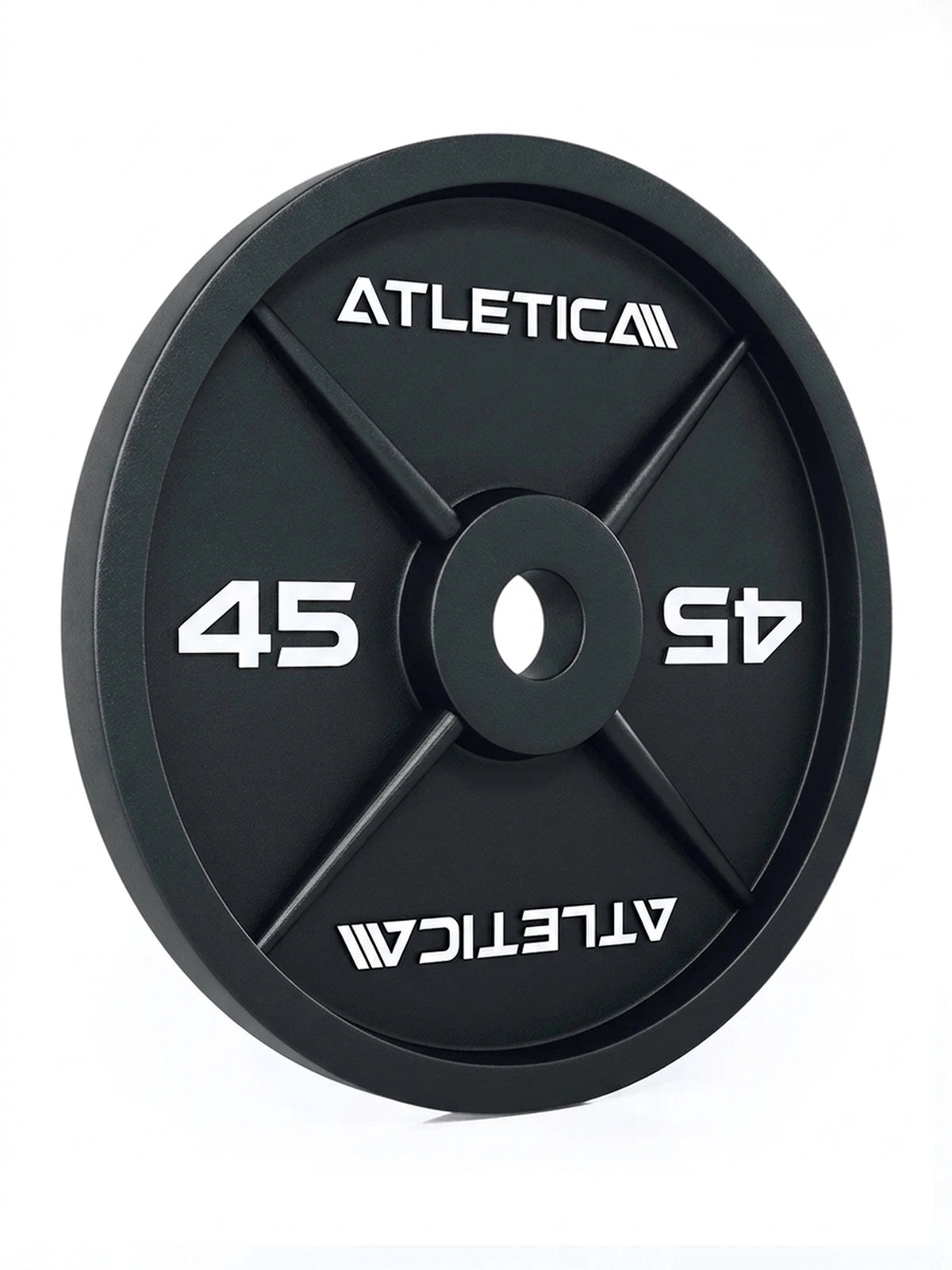 Iron Plates - Weight Plate, 45 lb Made of Cast Iron, for Strength Training