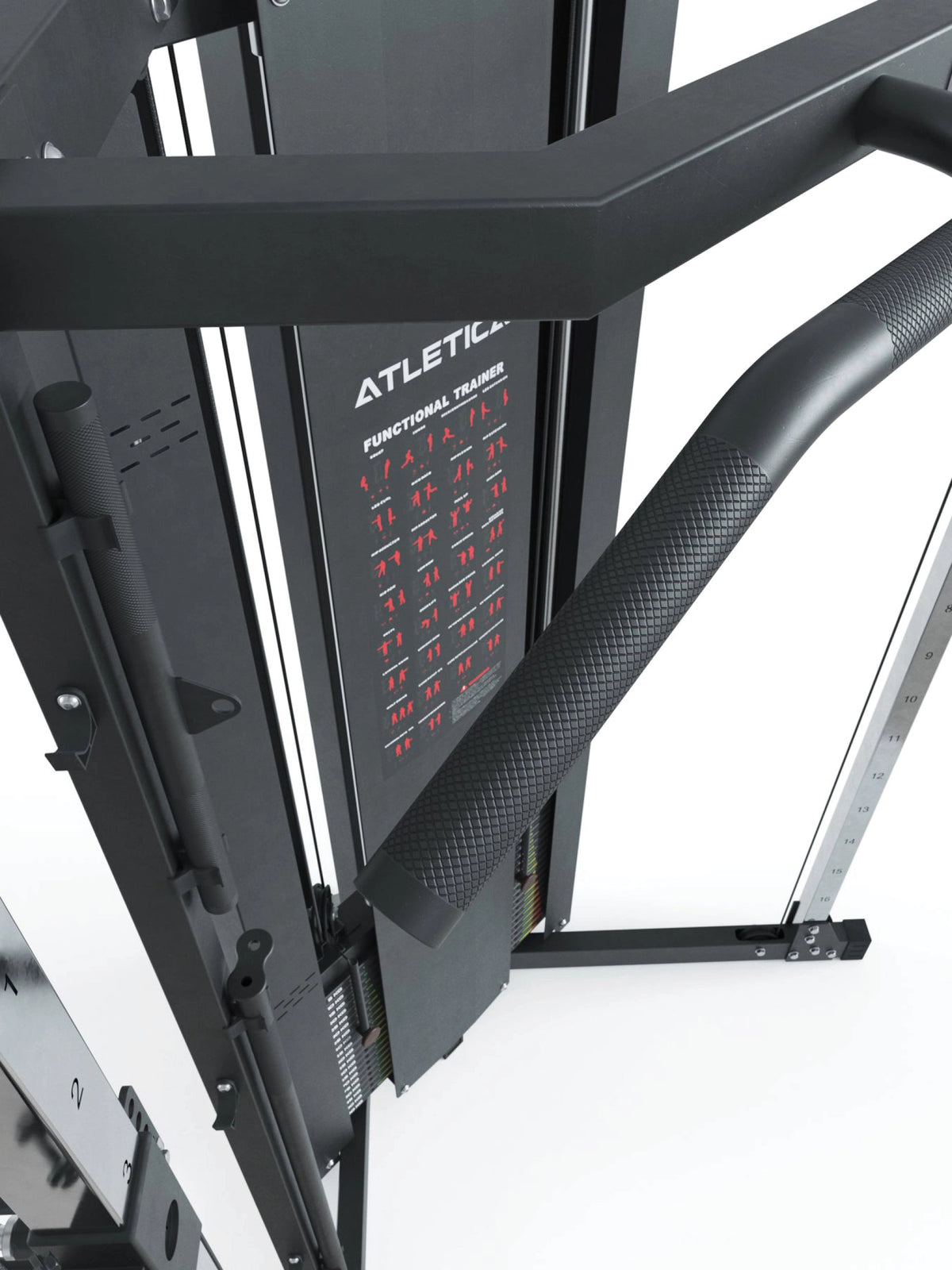 X-Five functional trainer with handles, weight stack,
