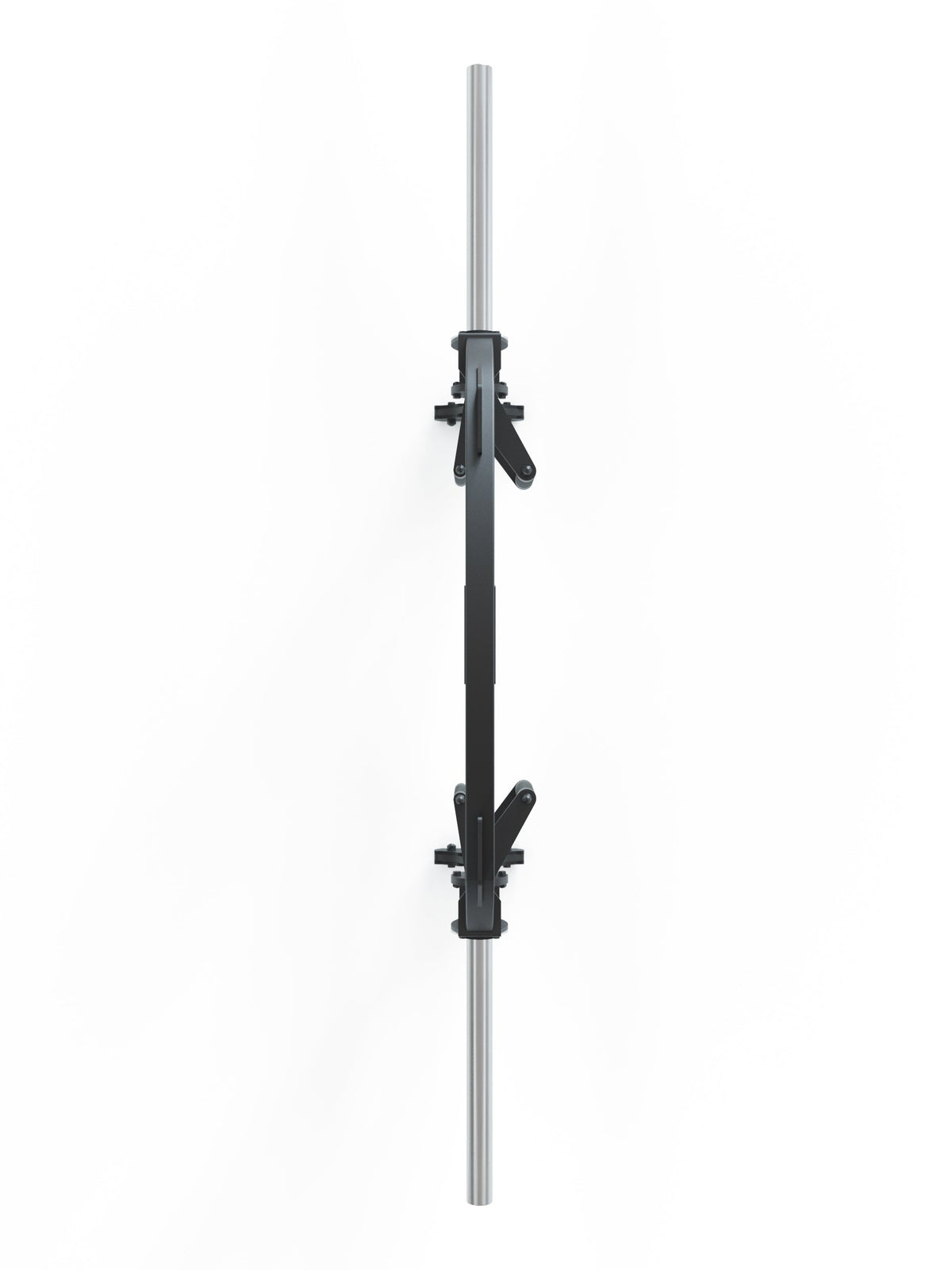 Open Hex Bar - Specialty Barbell with Black Handles, Vertically Aligned, for Deadlifts and Leg Presses