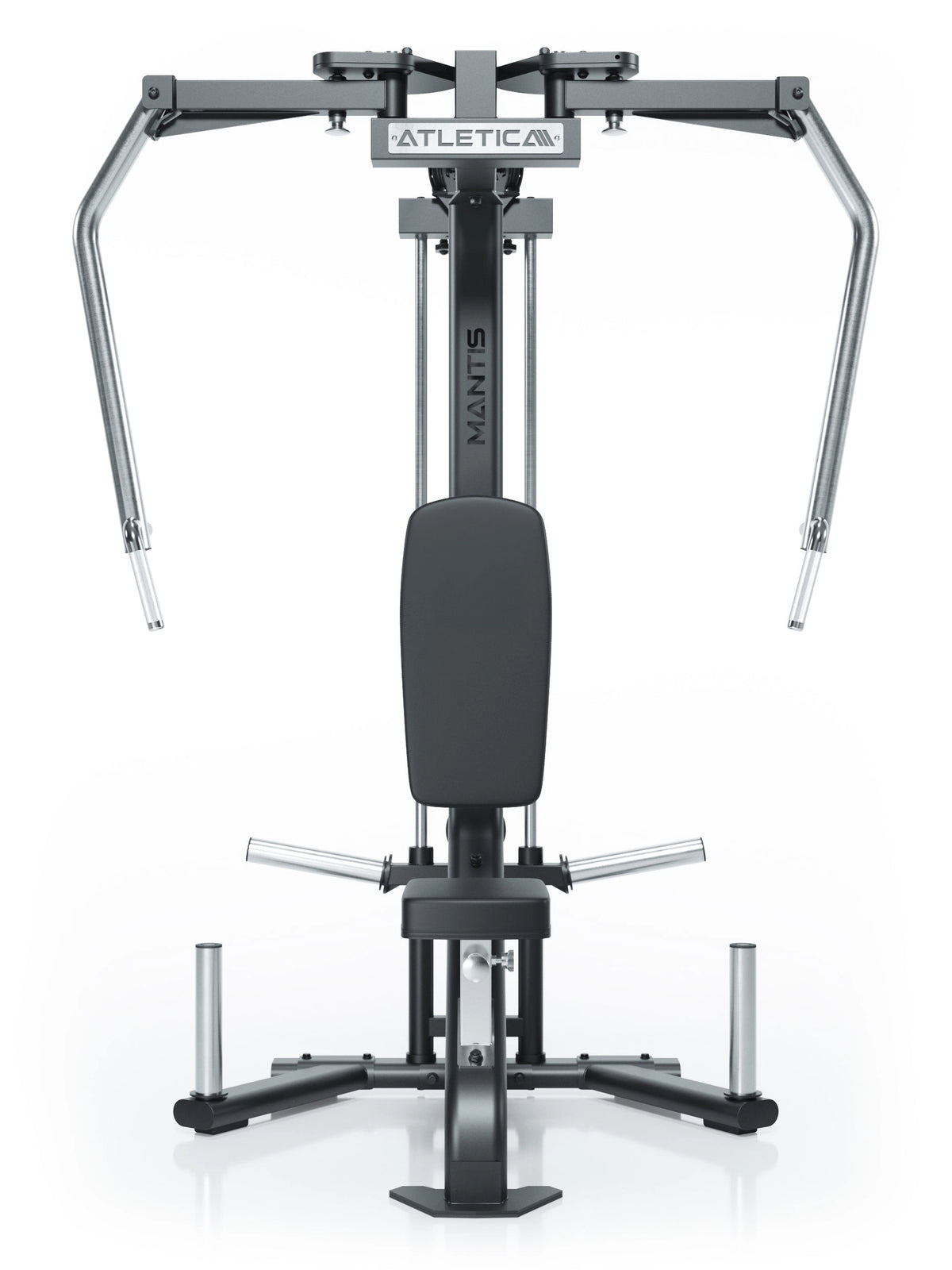 ATLETICA MANTIS Butterfly & Reverse Combo Plate Loaded – front view with butterfly handles