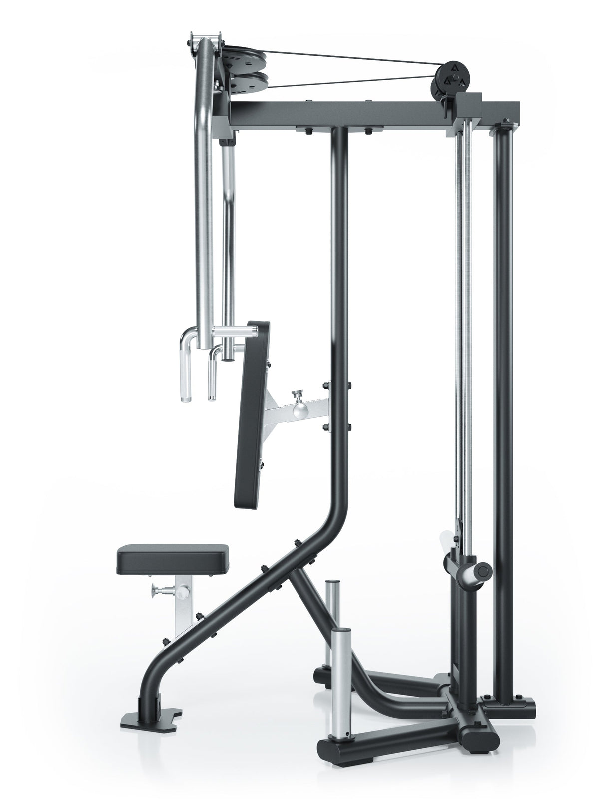 ATLETICA MANTIS Butterfly & Reverse Combo Plate Loaded – side view Reverse mode