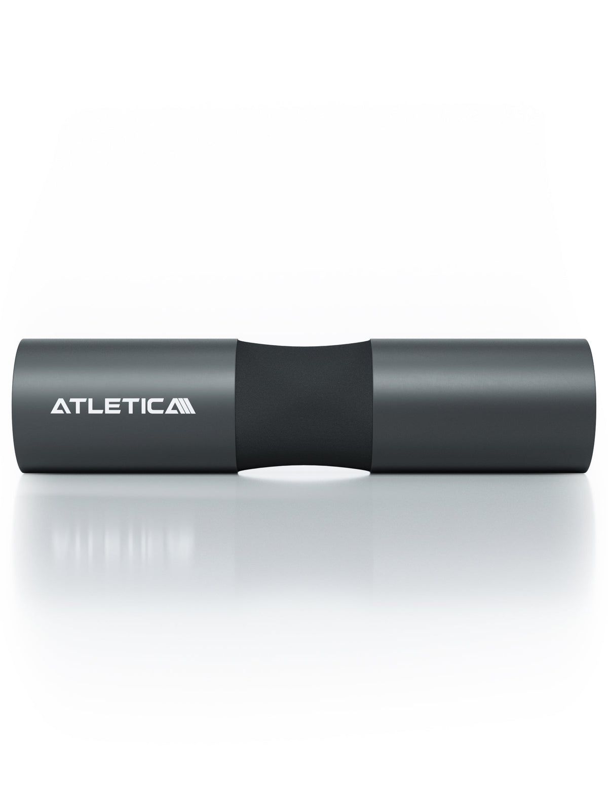 Barbell neck pad with ergonomic shape and non-slip foam in front view