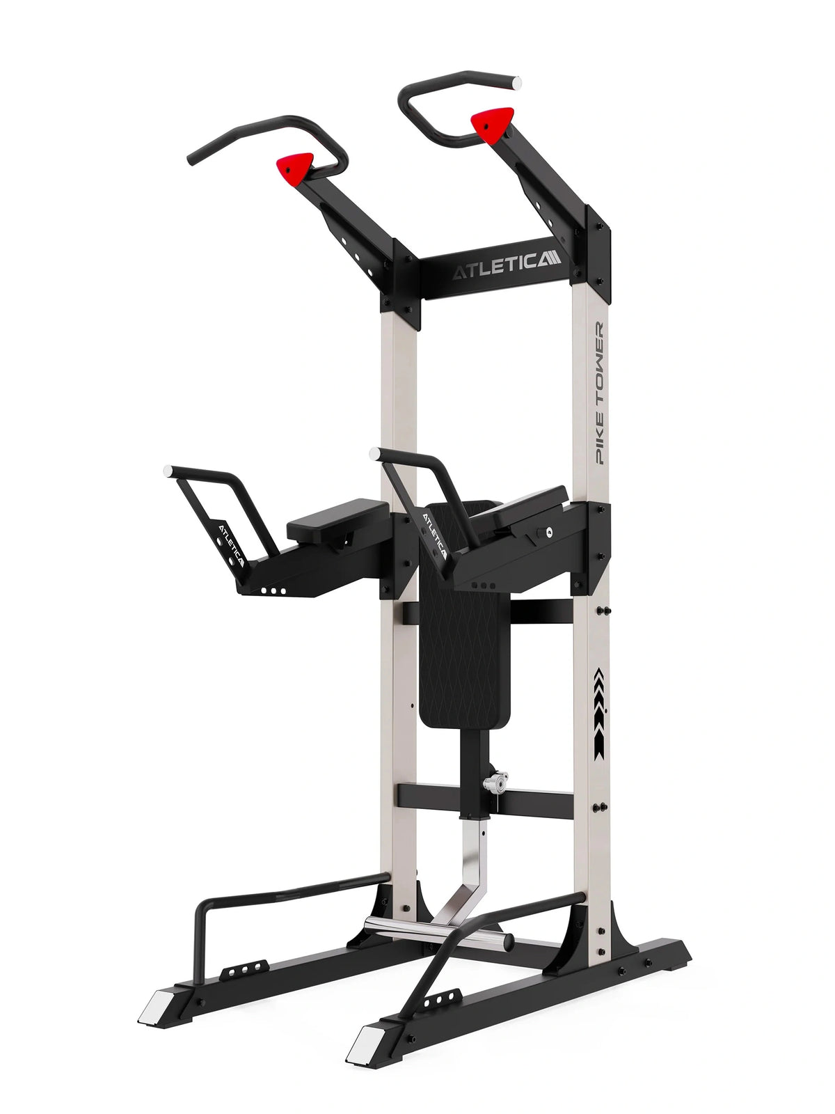 Atletica Pike Premium Power Tower - multifunctional Strength Machine for pull-ups, dips, abdominal and leg exercises