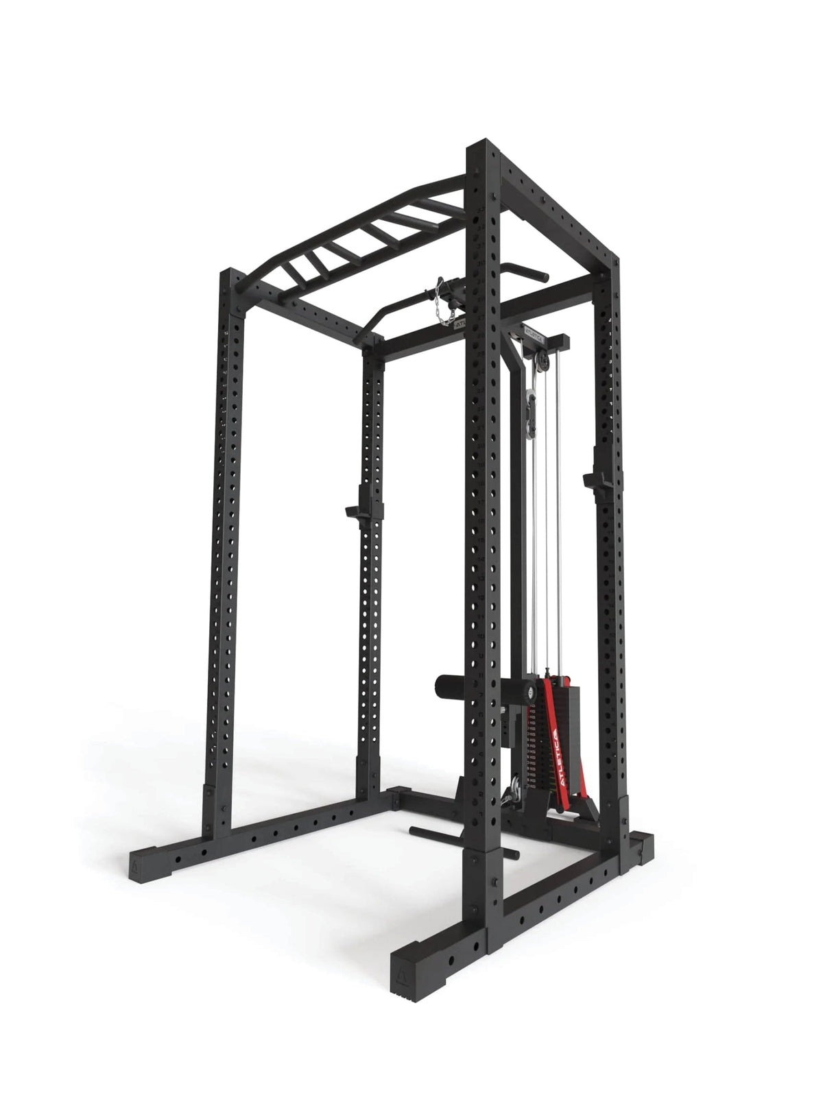 R7 Base Stack Power Rack with Jammer Arms and Dip Bar