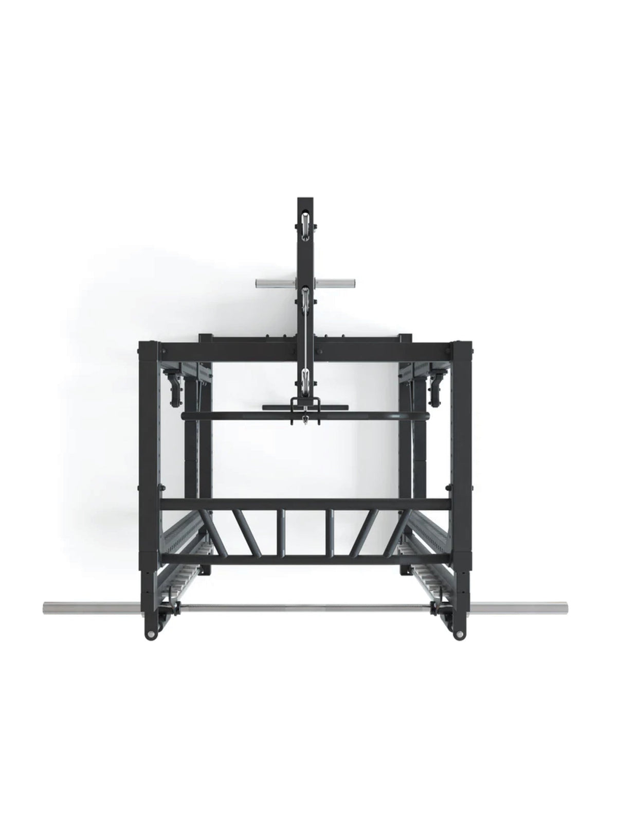 R7-Forge Power Rack 88" for basic exercises and cable pulley training