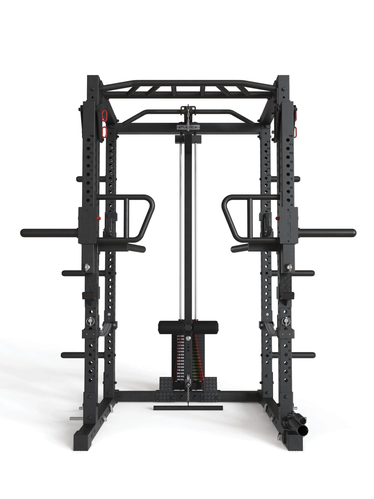 R7-Helix Power Rack with Weight Stack