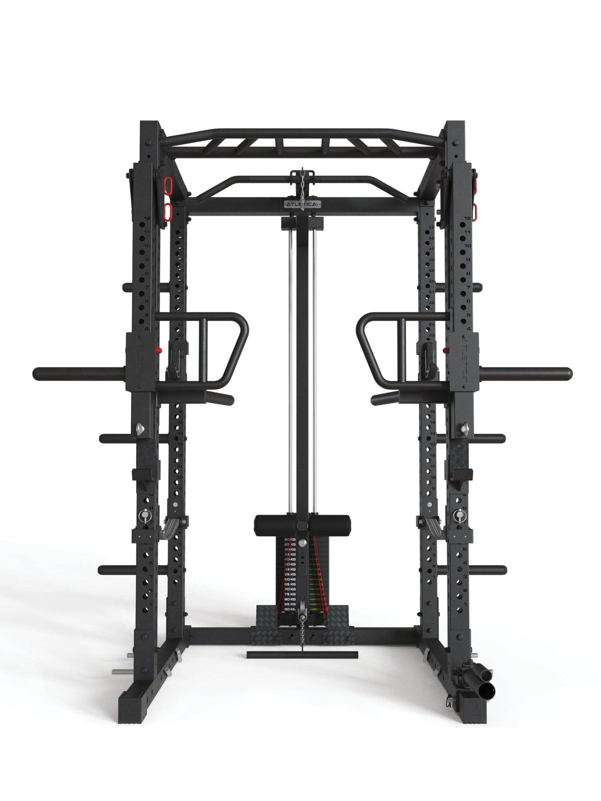 R7-Helix Power Rack – dip bar and pull-up bar