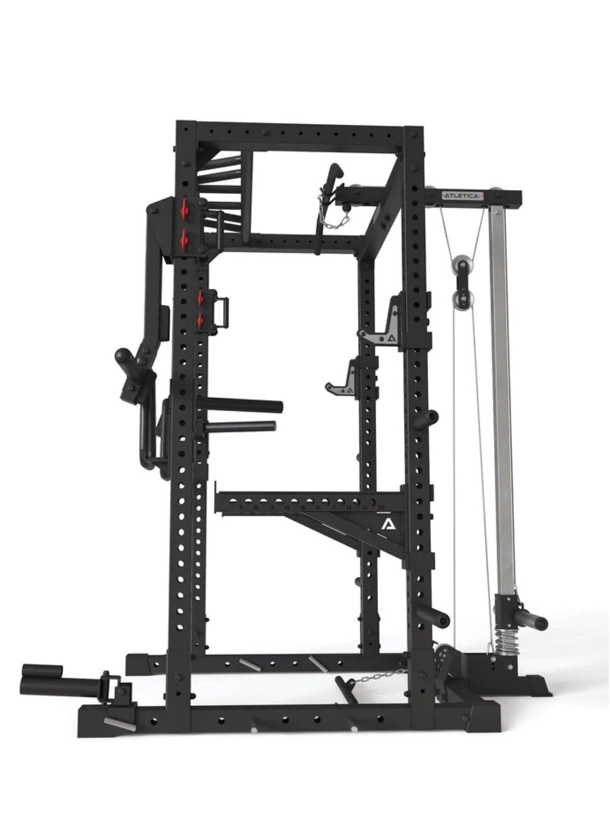 Full Rack R7-Kano: Squat Rack with Lat Pulldown | available in two heights