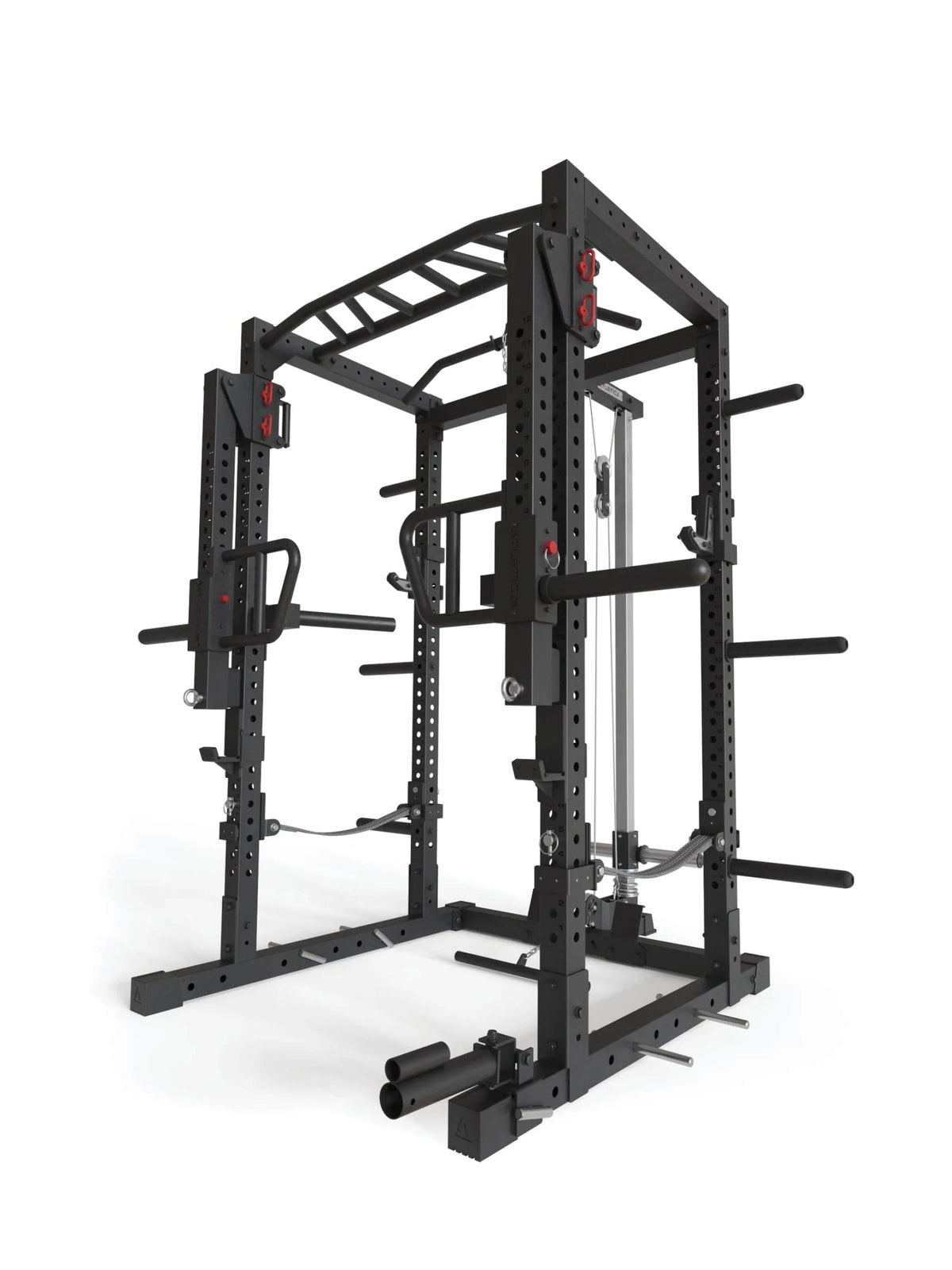 Power Rack R7-Raiden: Squat Rack with Lat Pulldown