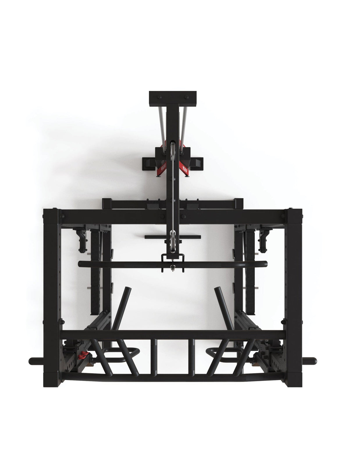 Full Rack R7-Stryker: 200 lb or 265 lb Weight Stacks, Lat Pulldown, Low Row & Jammer Arms