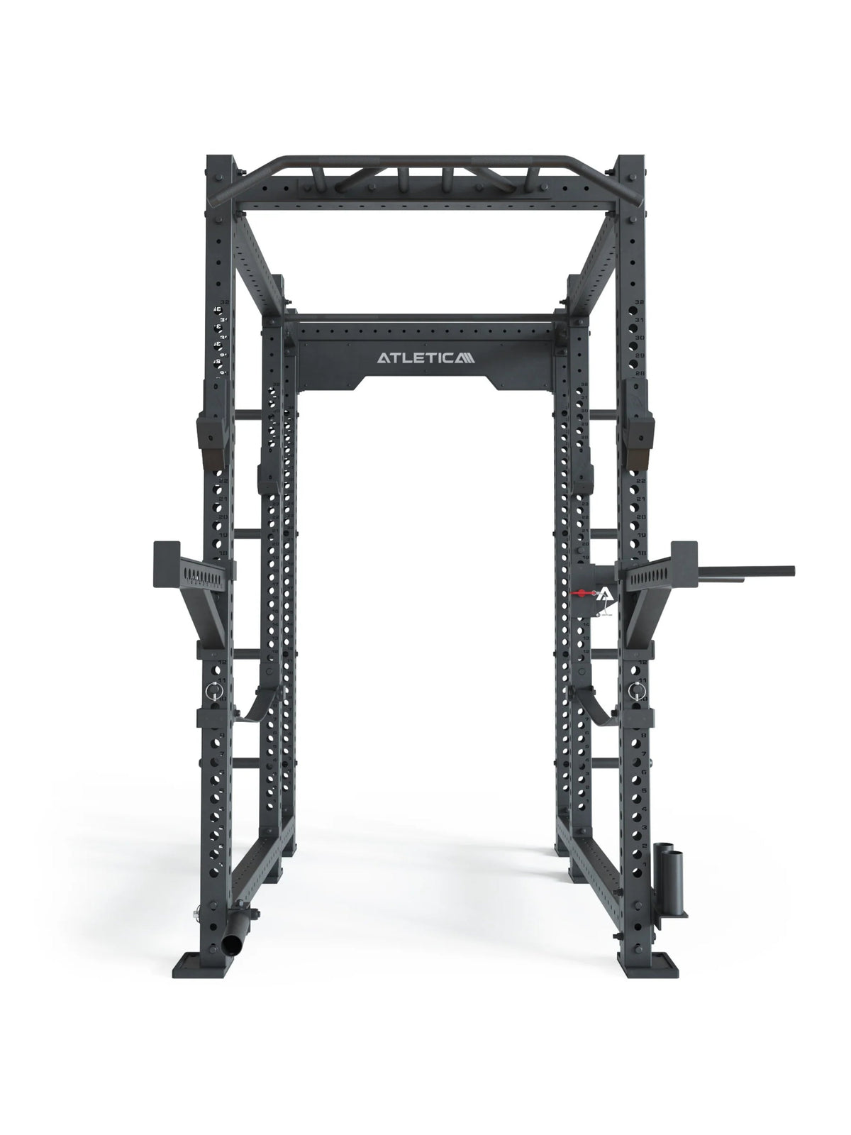 R8-ShockWave Power Rack: 68"x72" footprint, 640 lb dead weight