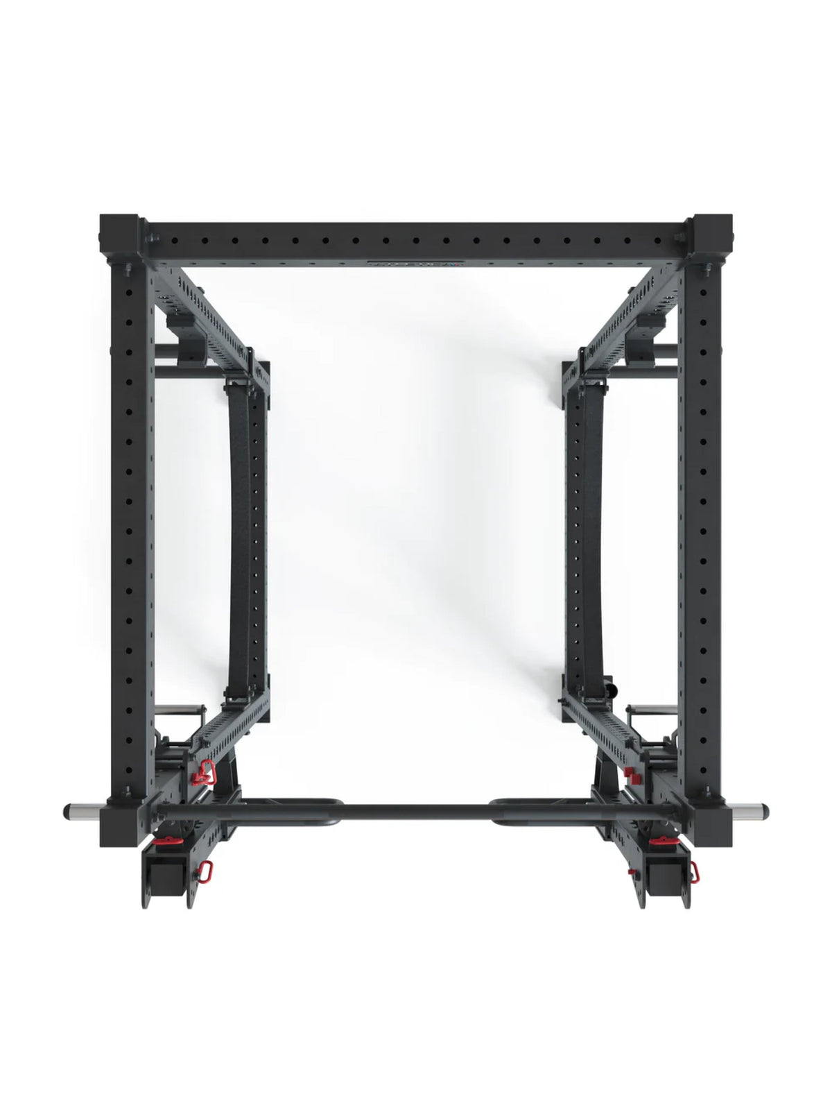 R8 Slate Power Rack Top View of the Interior and Safety Rests